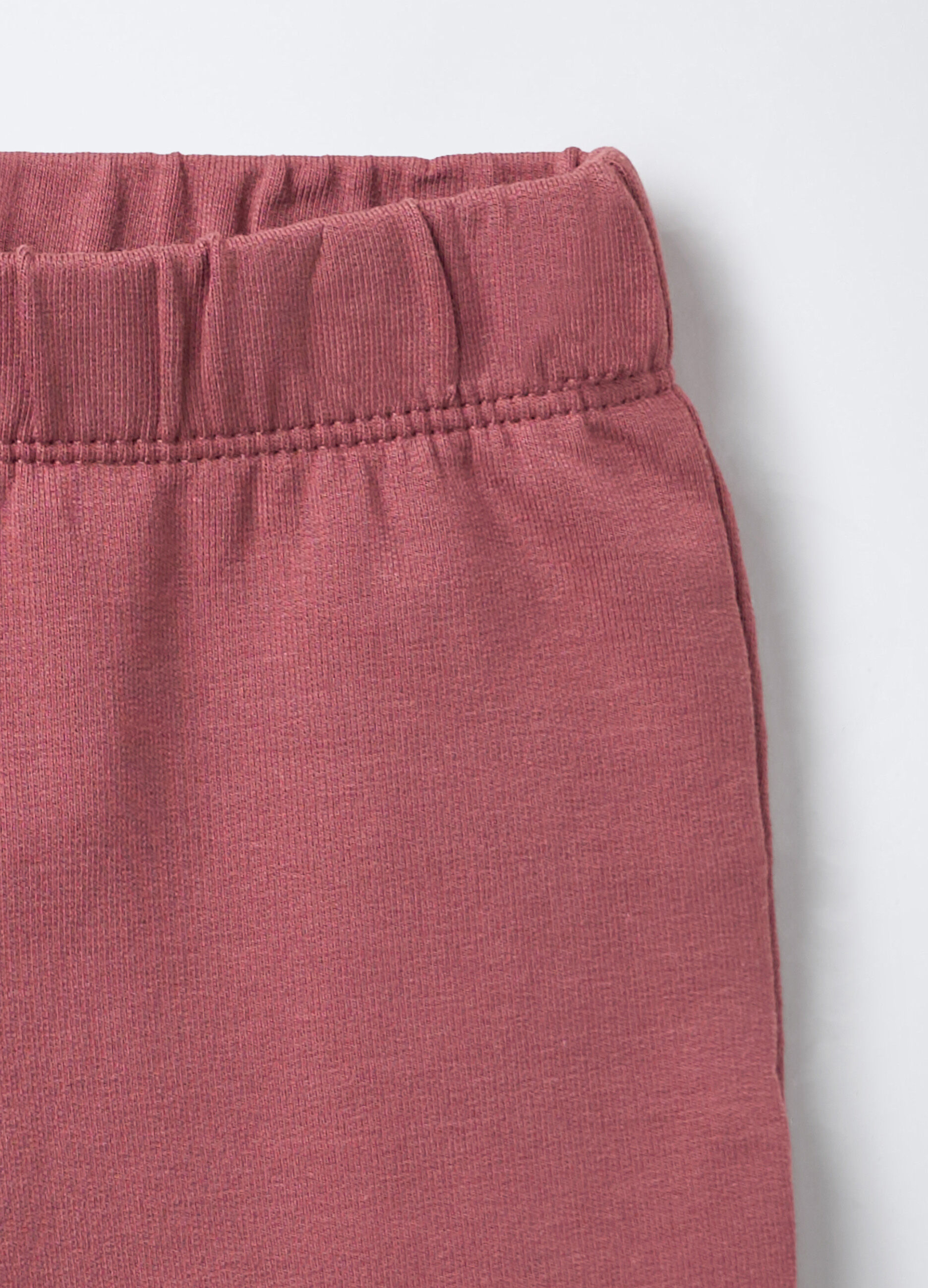 Jogging set in puro cotone garzato bimba_3