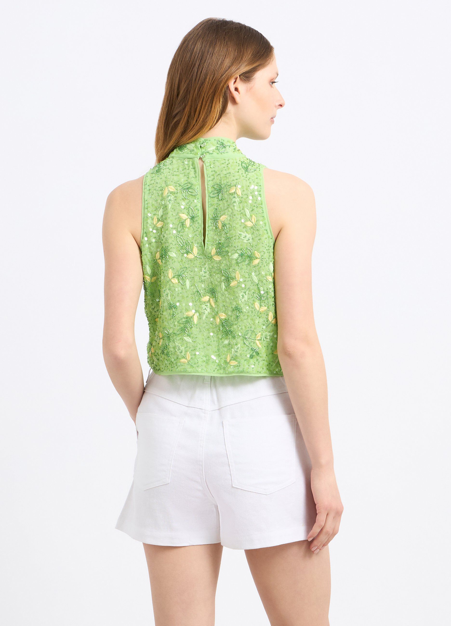 Top con paillettes donna_1