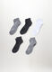 5 pack calzini alla caviglia in cotone stretch uomo_0