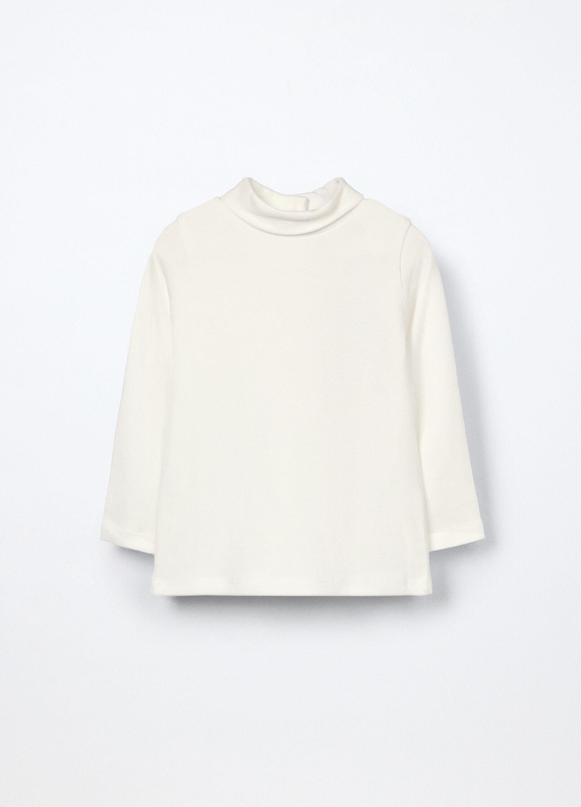 T-shirt in jersey di puro cotone neonata_0