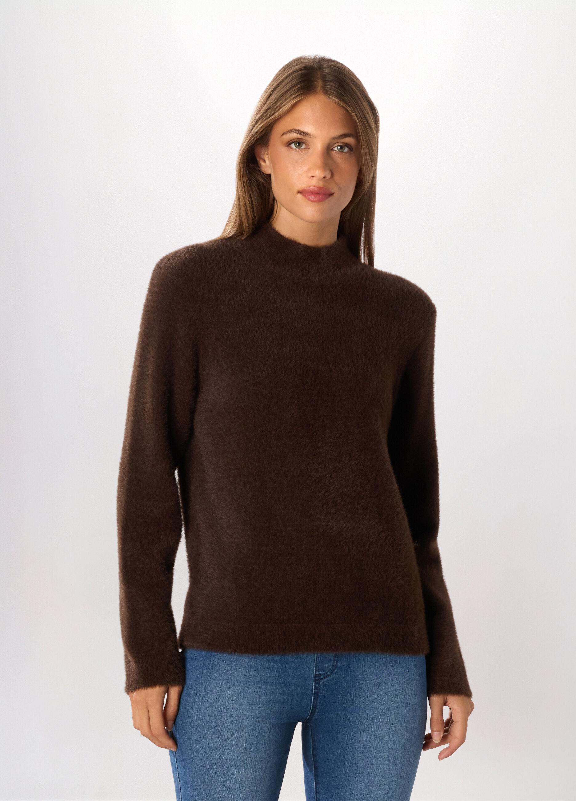 Pullover fluffy donna_0