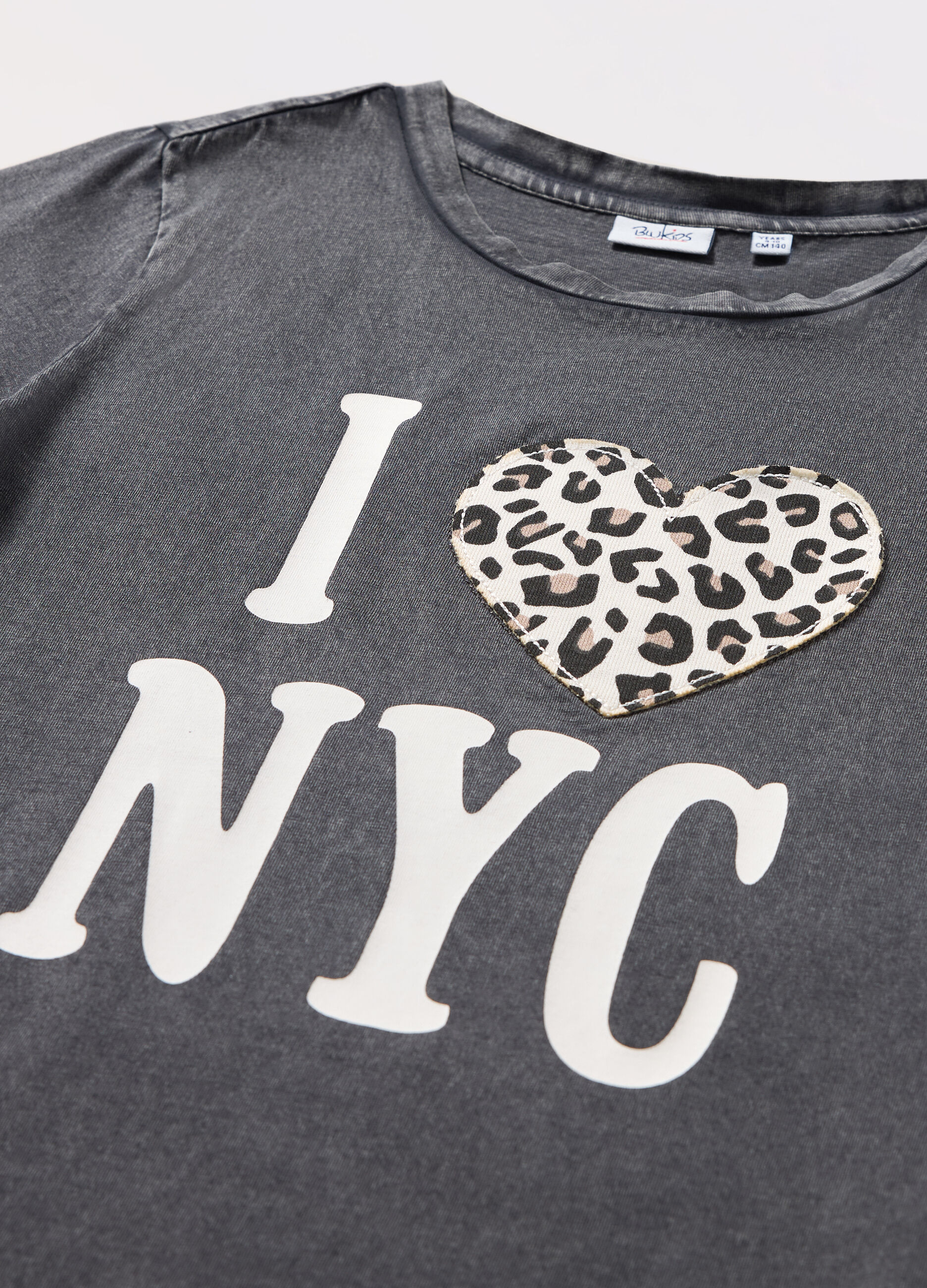 T-shirt in jersey di puro cotone ragazza_1