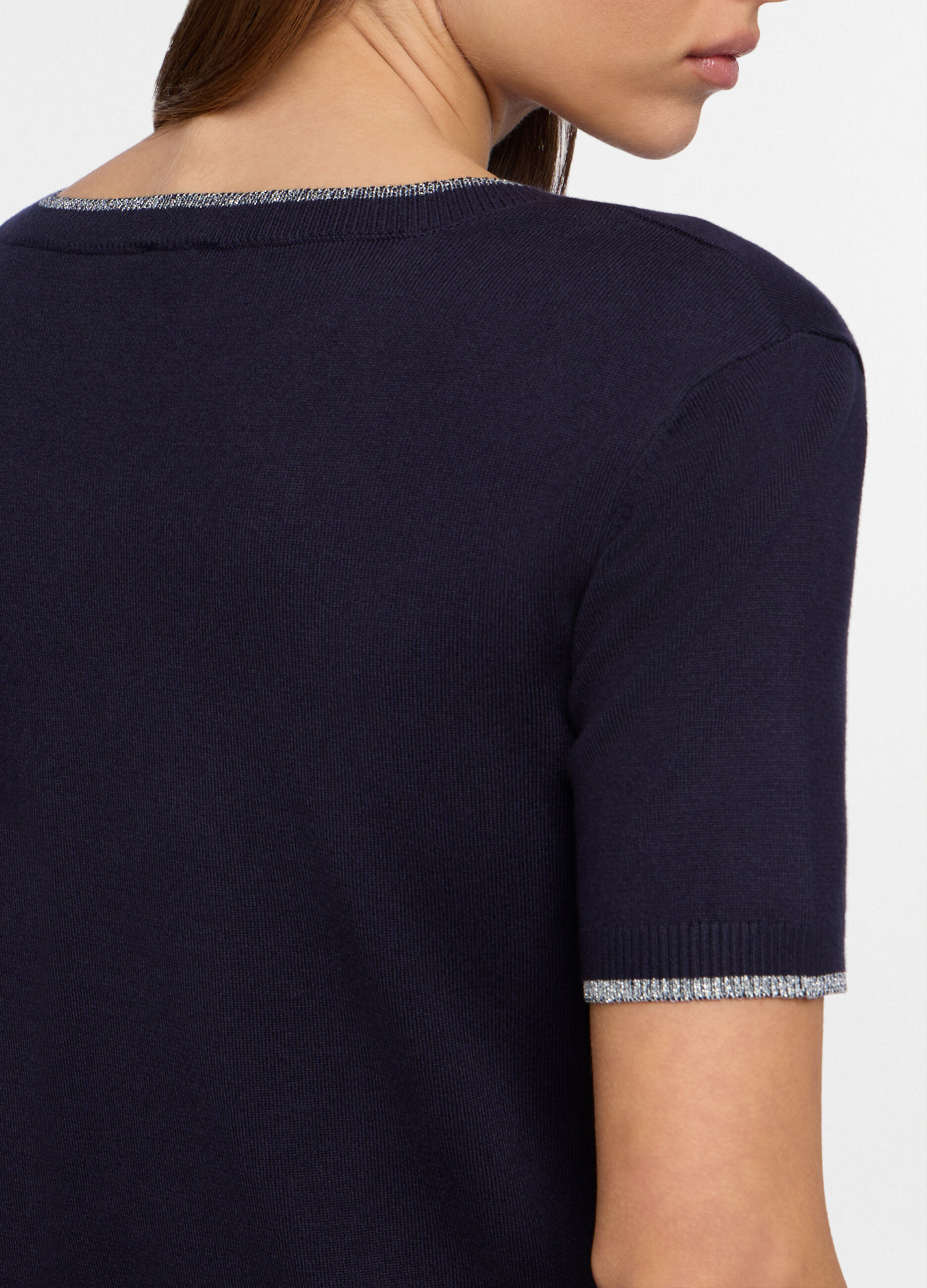 Pullover girocollo operato donna_2