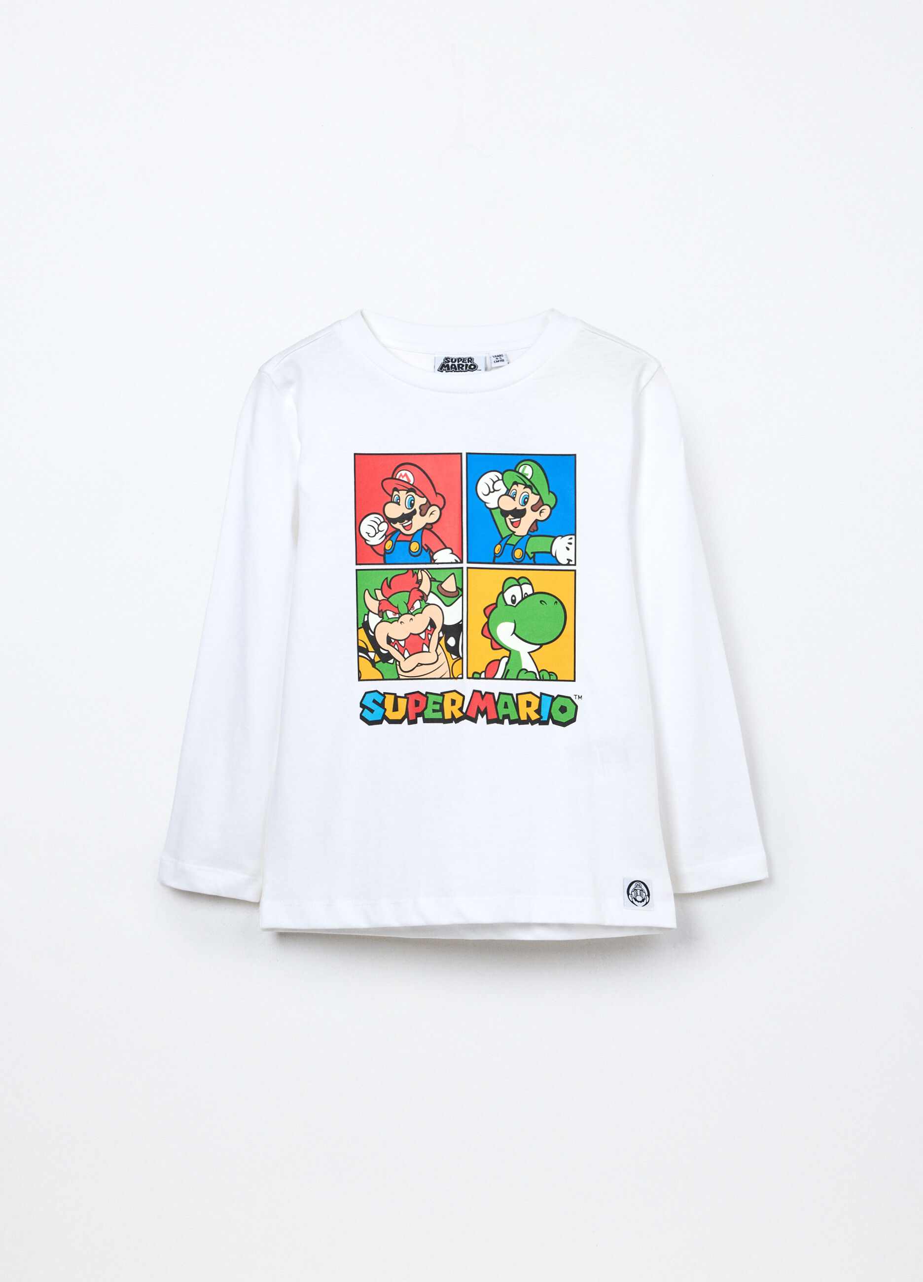 T-shirt in jersey di puro cotone bambino_0