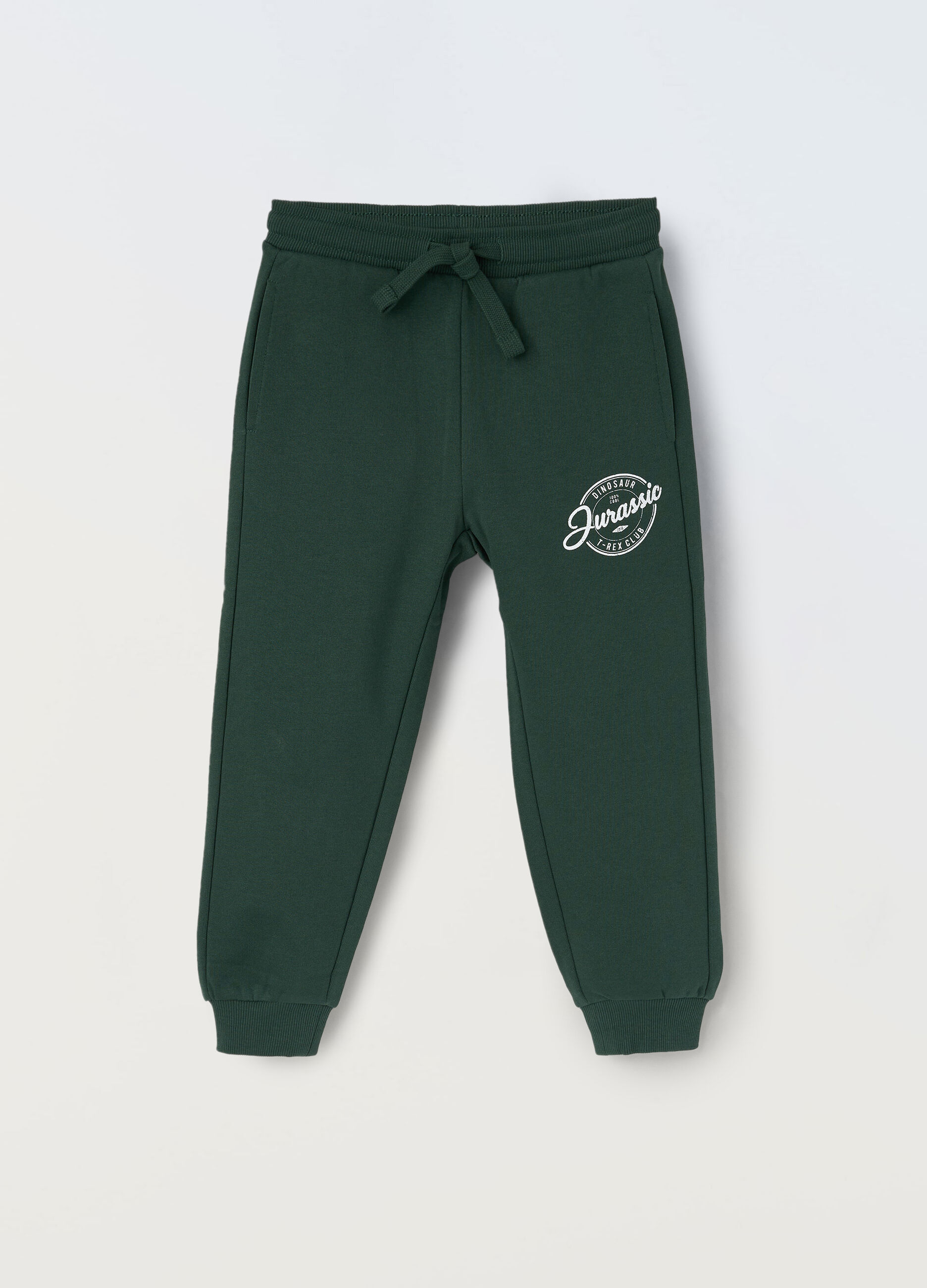 Jogger in misto cotone fleece bambino_0