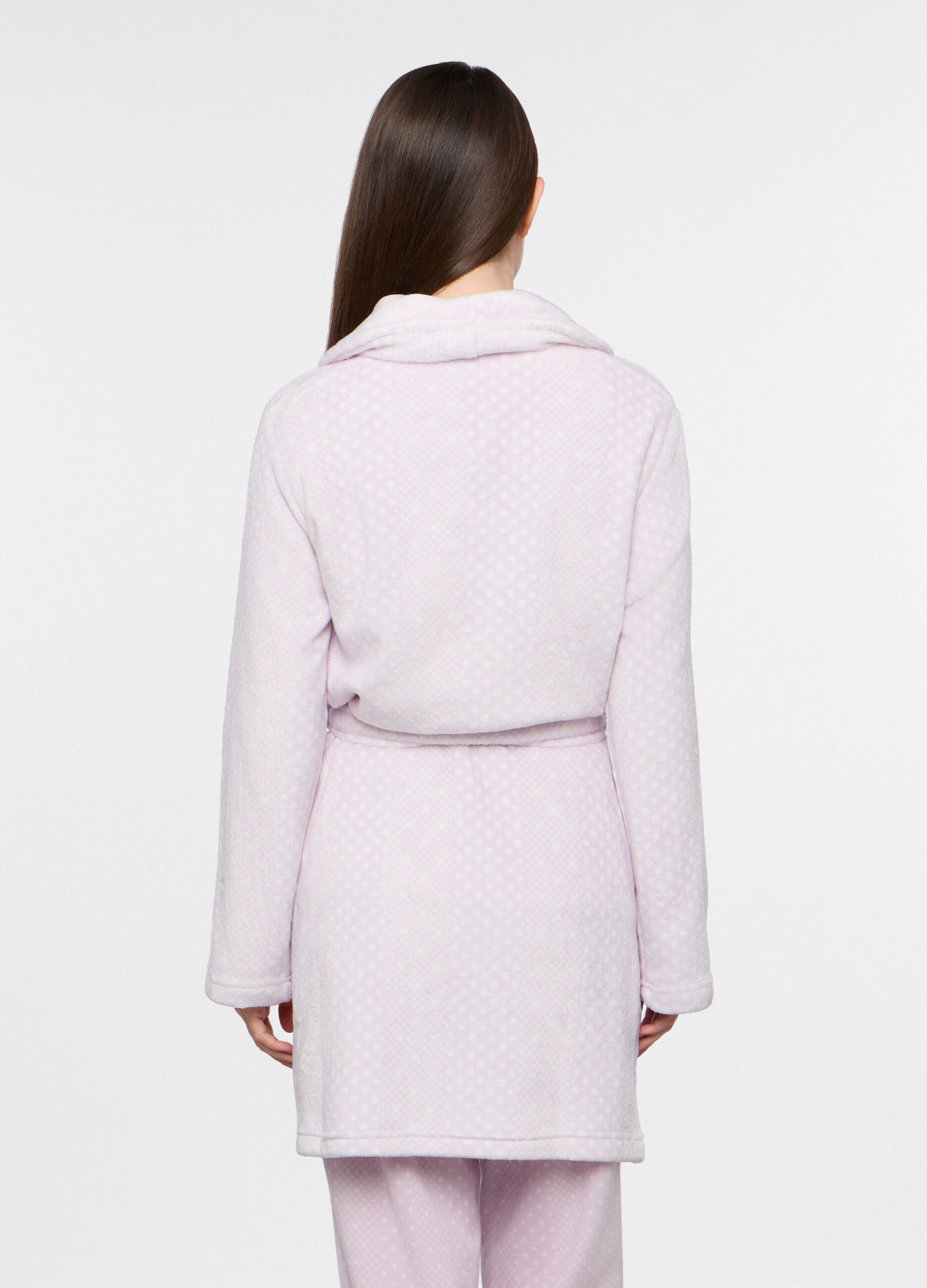 Vestaglia in coral fleece donna_1