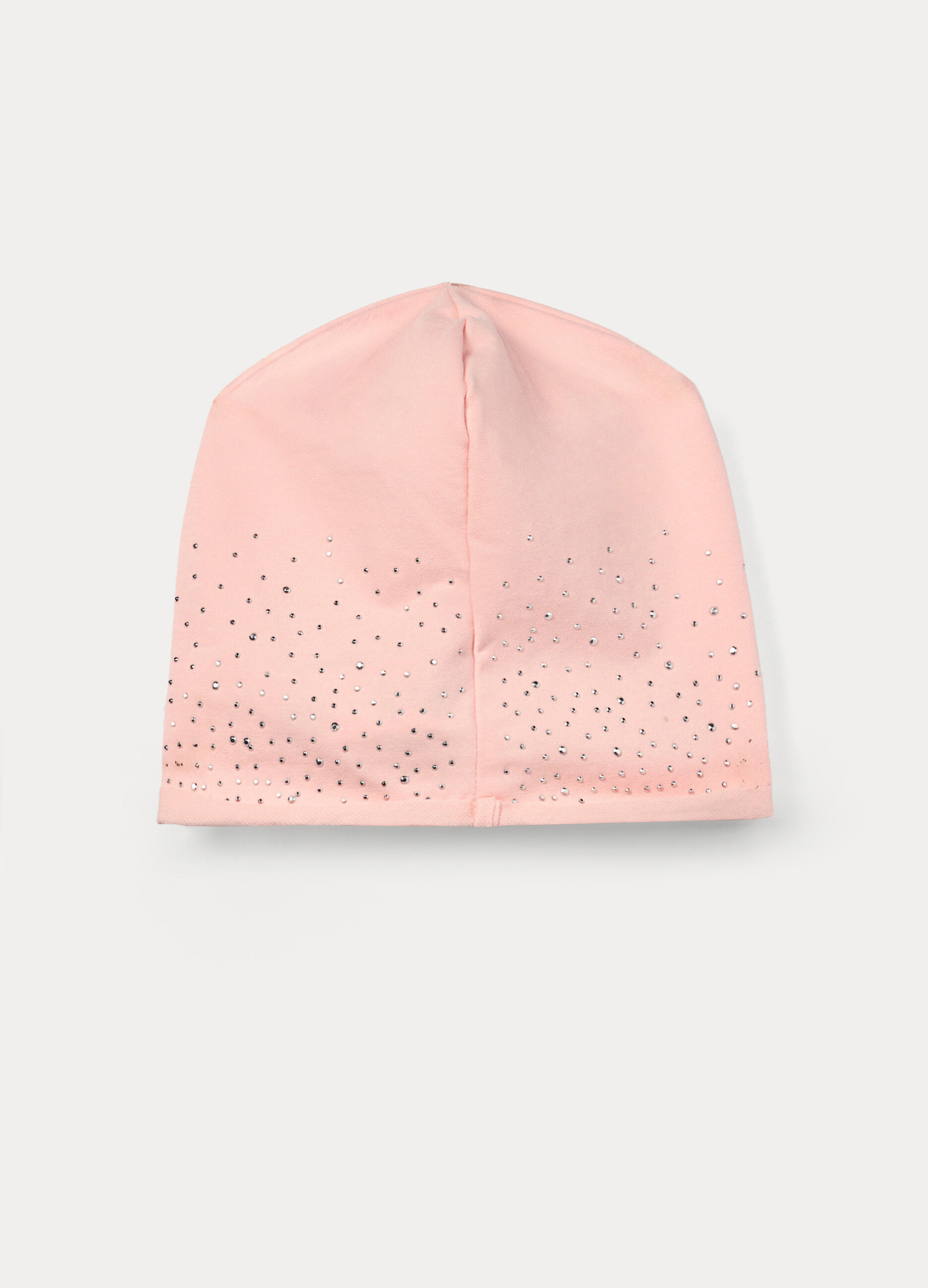 Berretto in french terry di cotone stretch_1