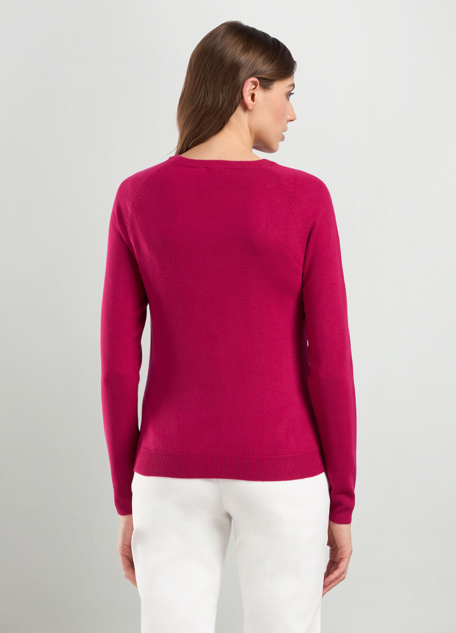 Pullover tricot con bottoni donna_1