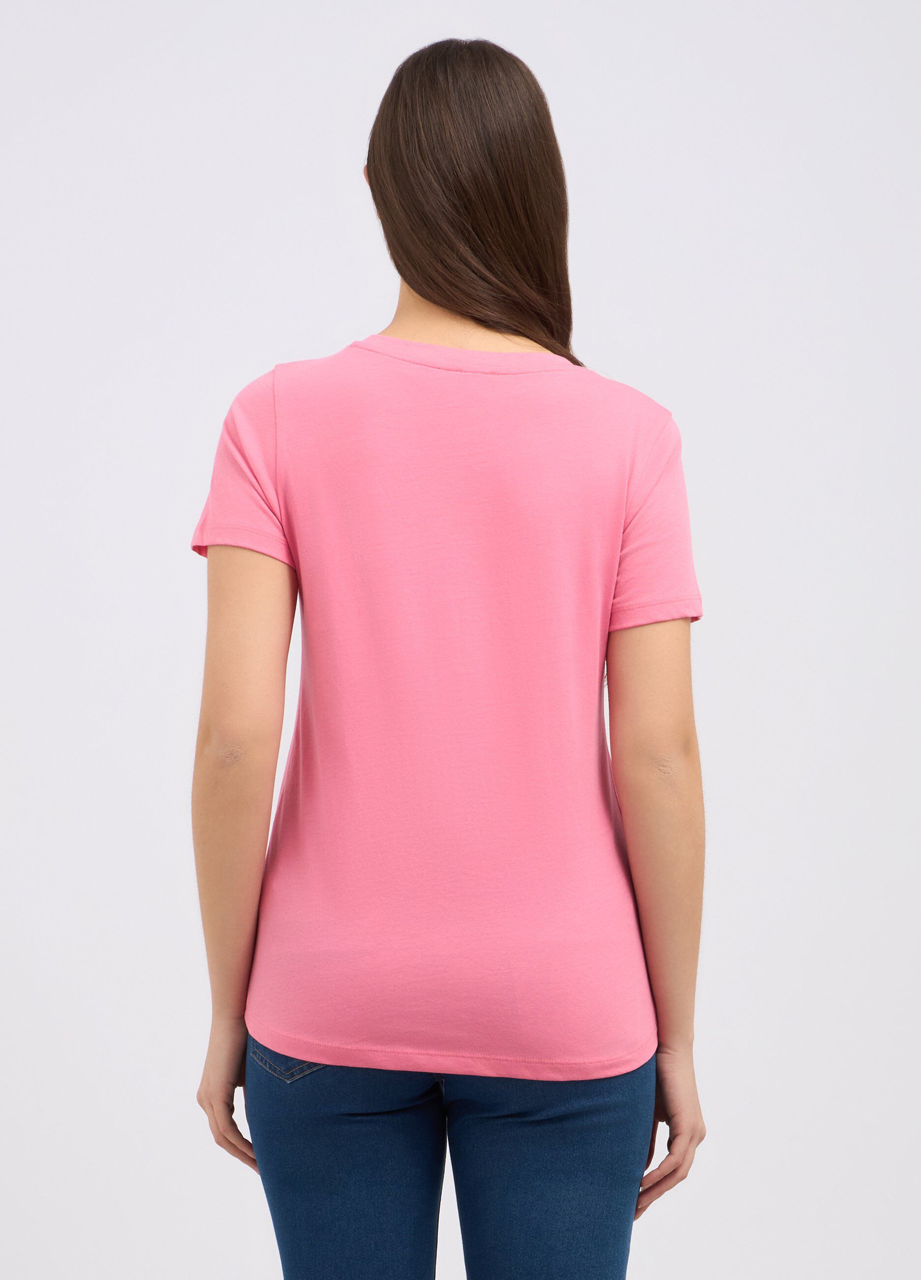 T-shirt in puro cotone donna_1