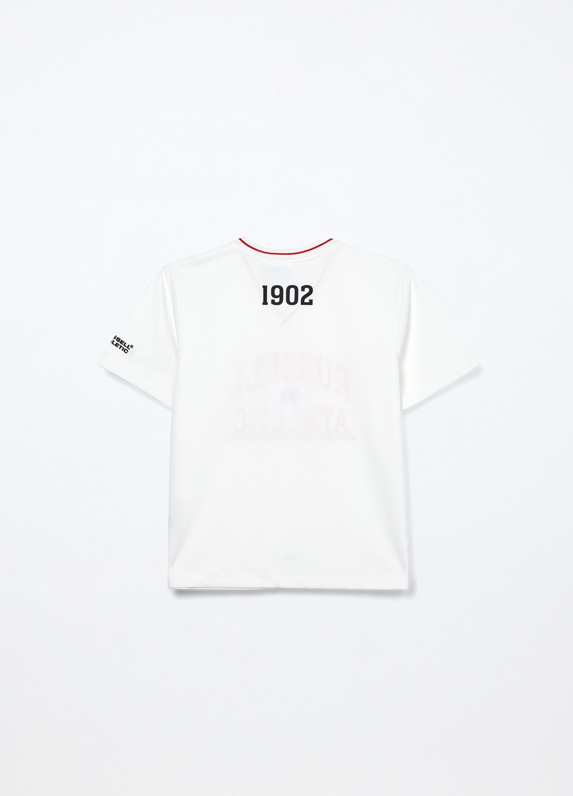 T-shirt in tessuto mesh ragazza_1