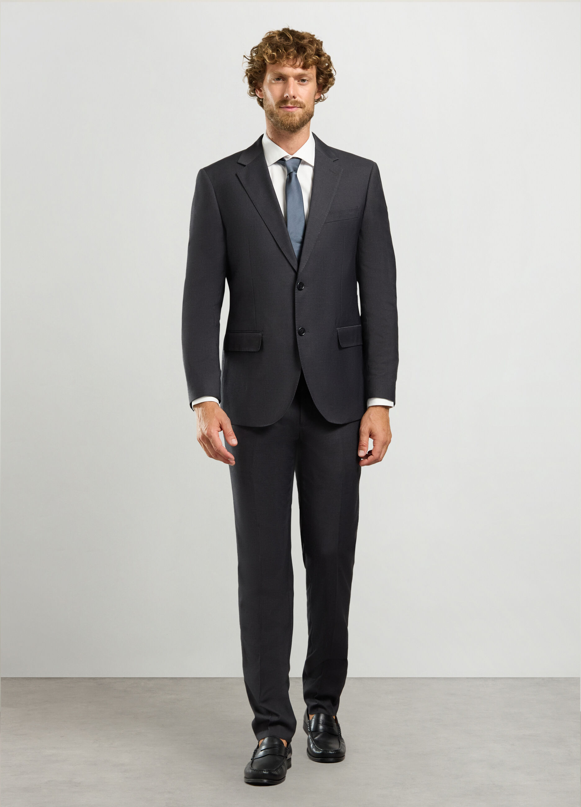 Blazer in tessuto bistretch uomo_0