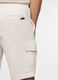Pantaloncini cargo in felpa di cotone uomo_2