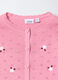 Cardigan girocollo operato misto cotone bimba_2