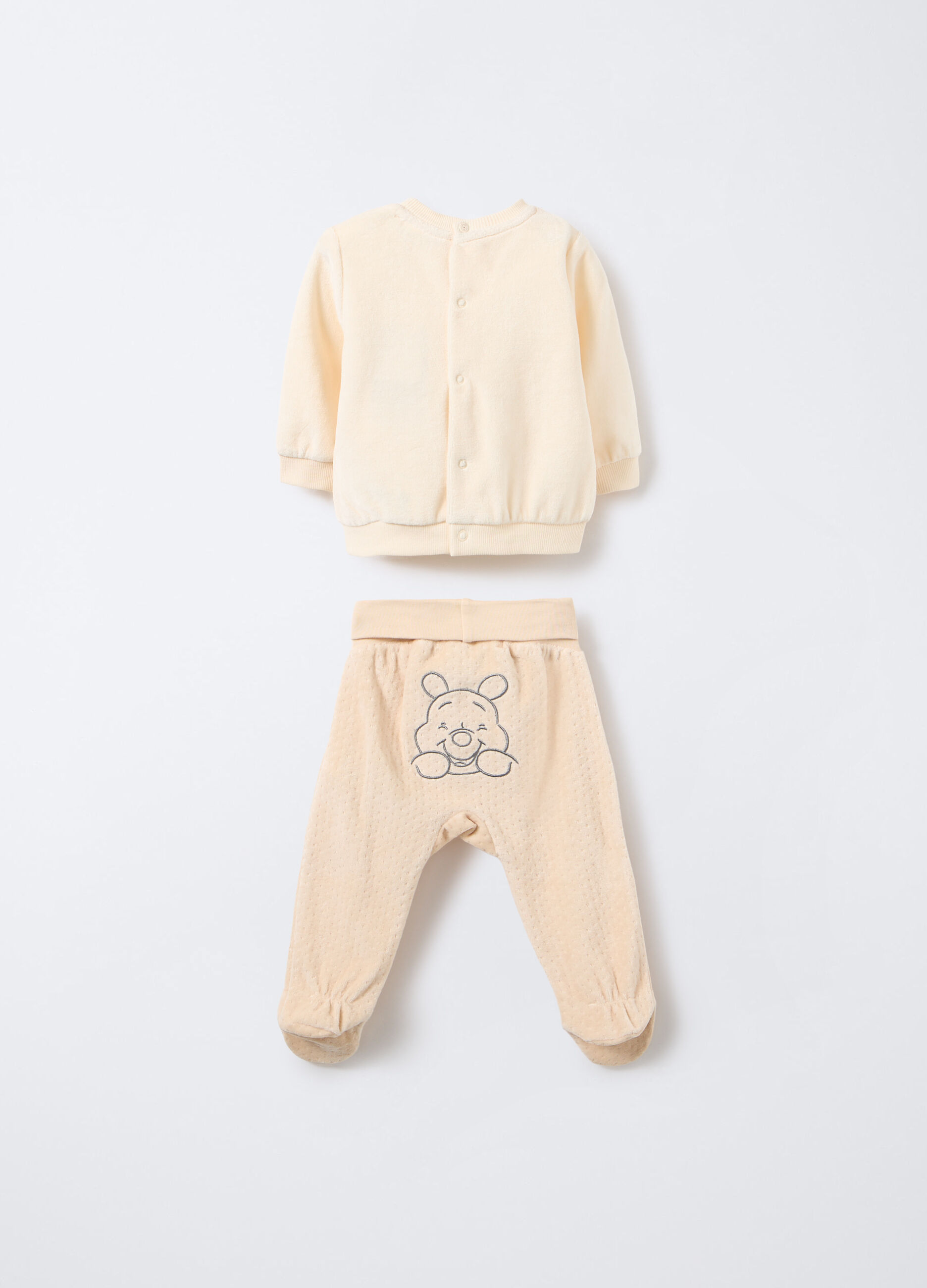 Set Disney velour misto cotone neonato_1