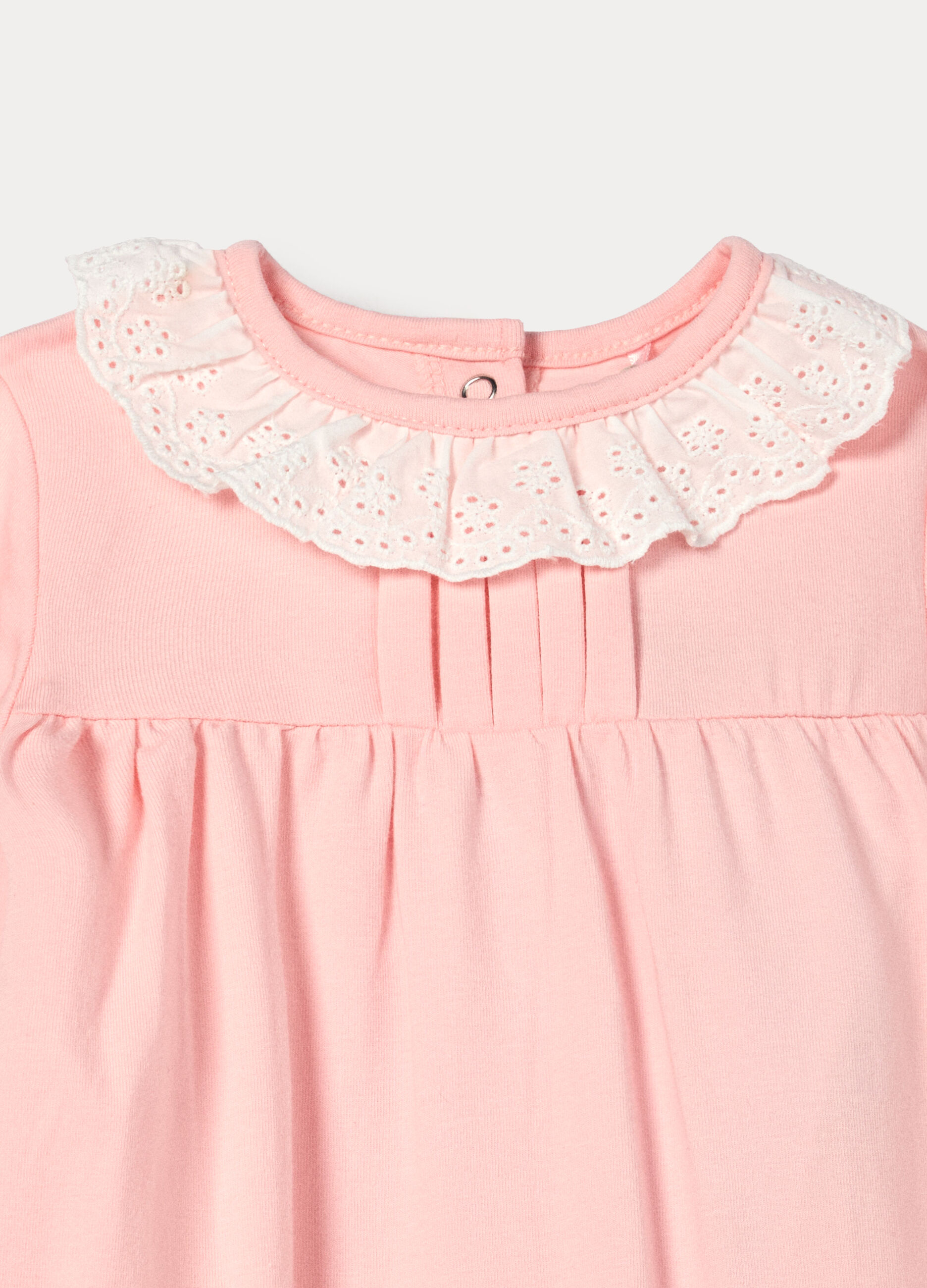 Tutina in jersey di cotone stretch neonata_2