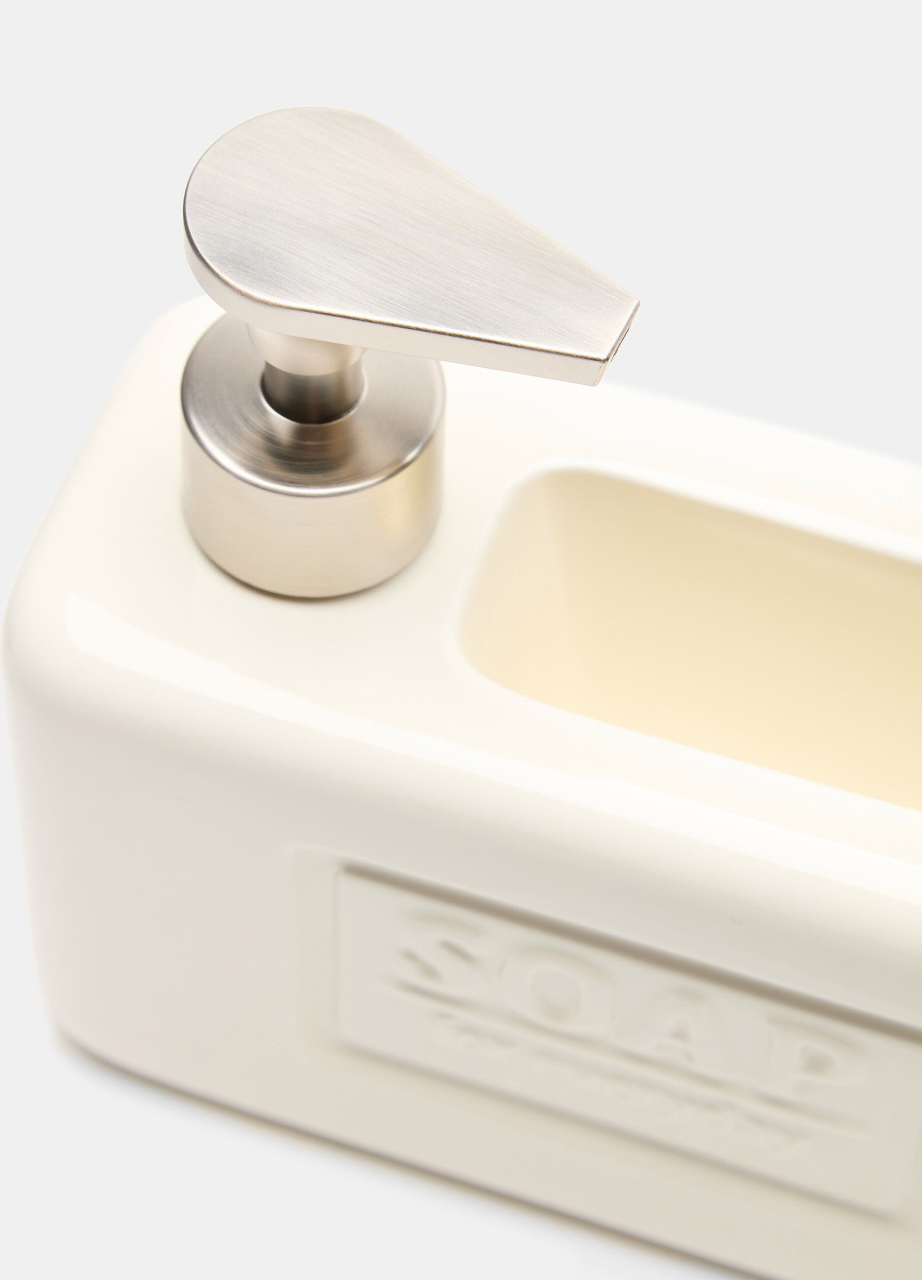 Dispenser in ceramica per sapone