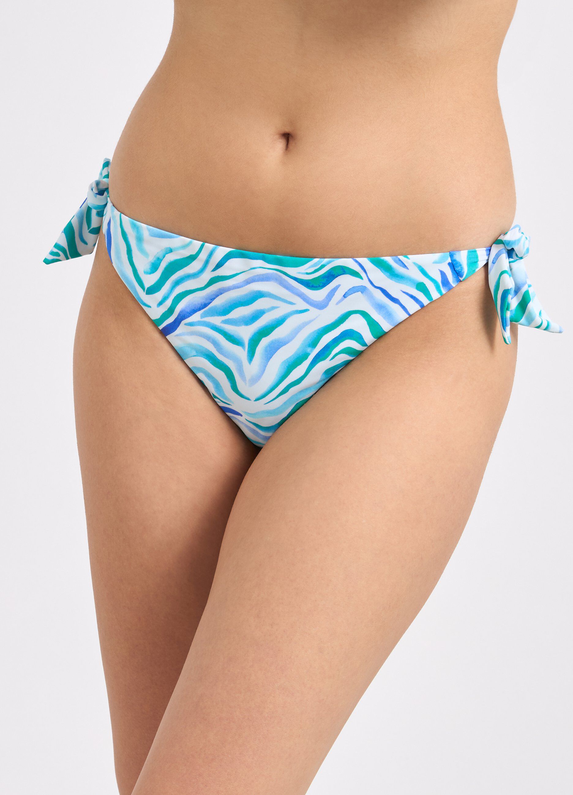 Bikini brasiliano con stampa donna_2