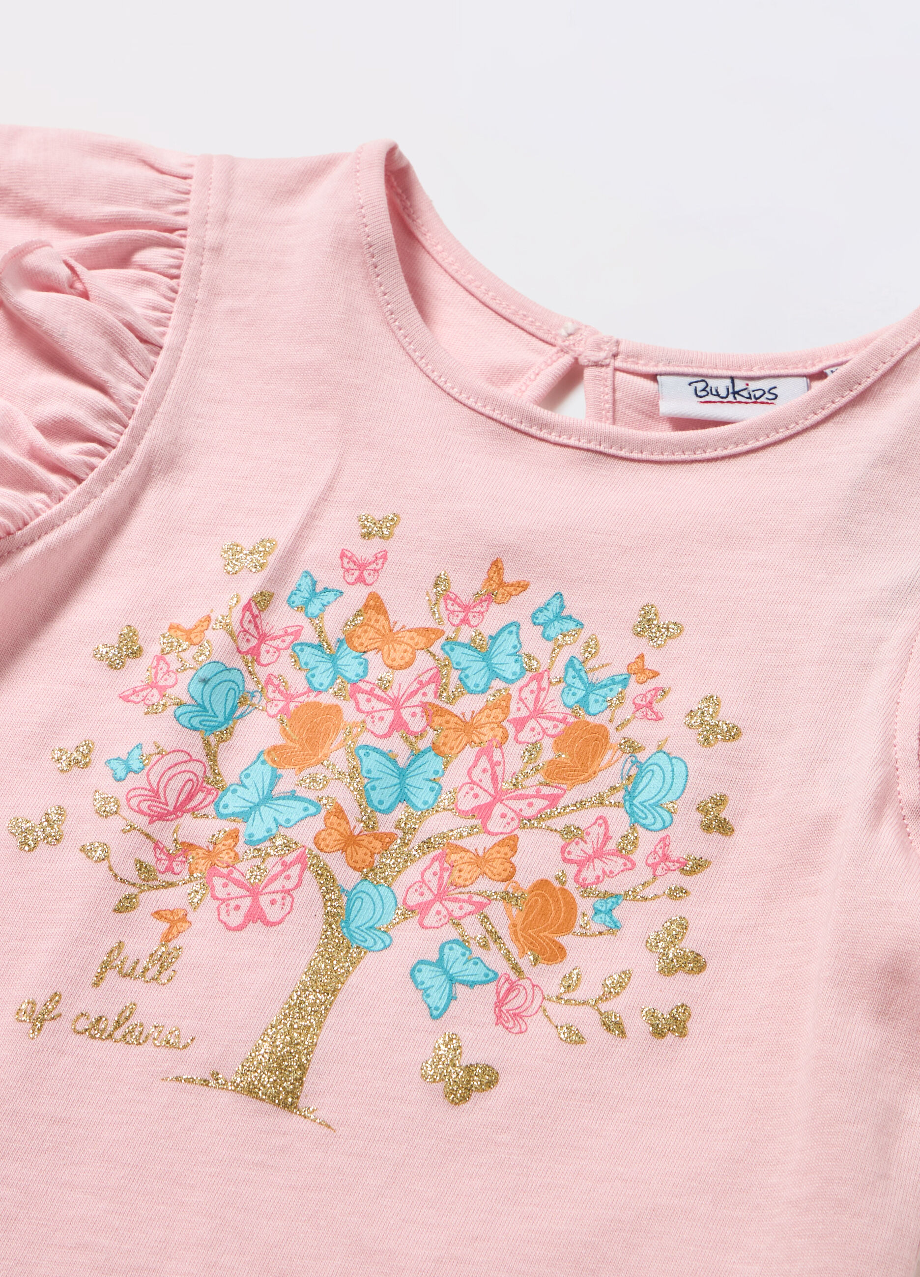 T-shirt in jersey di puro cotone neonata_1
