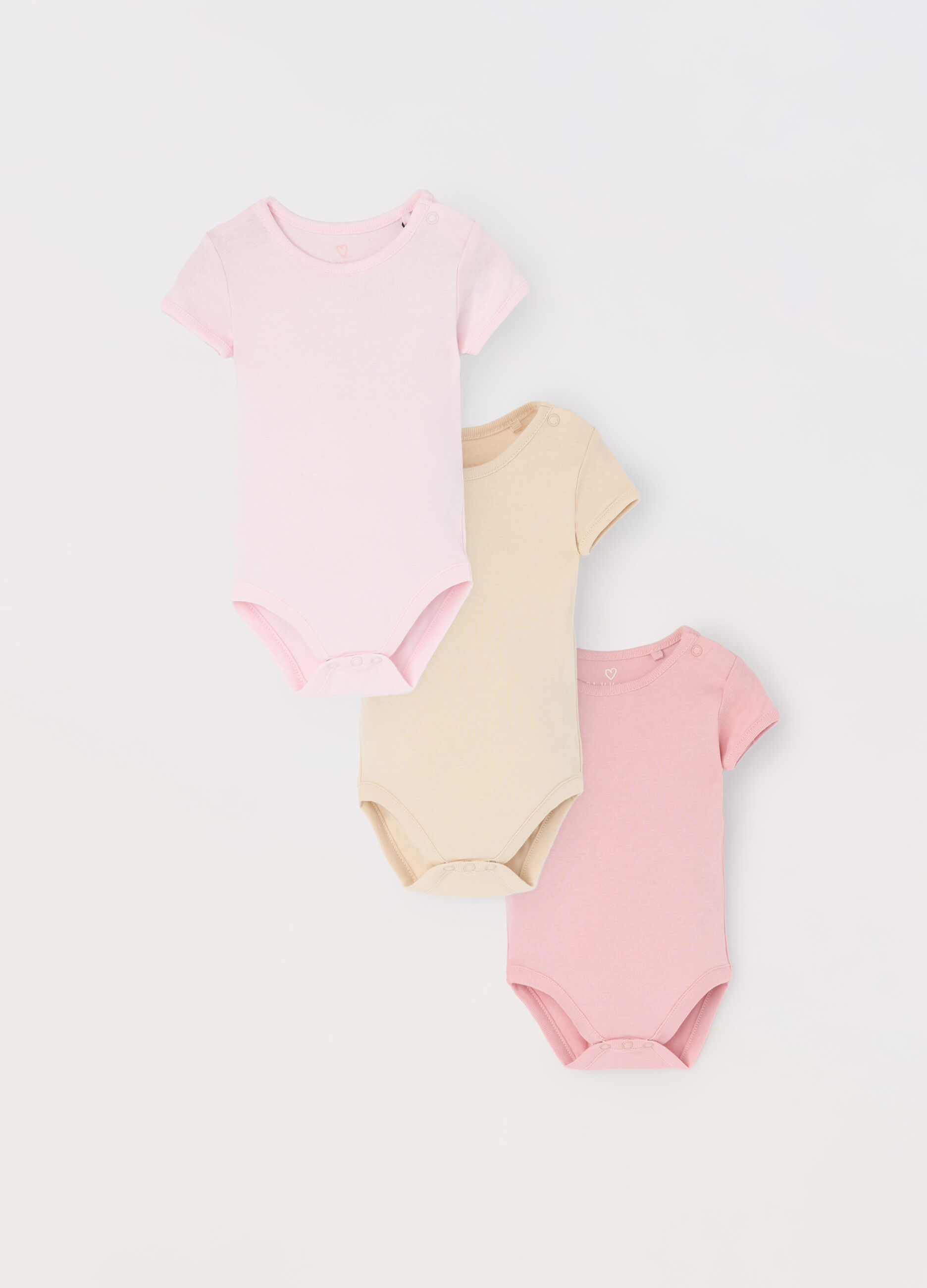 Pack 3 body in puro cotone organico neonata_0