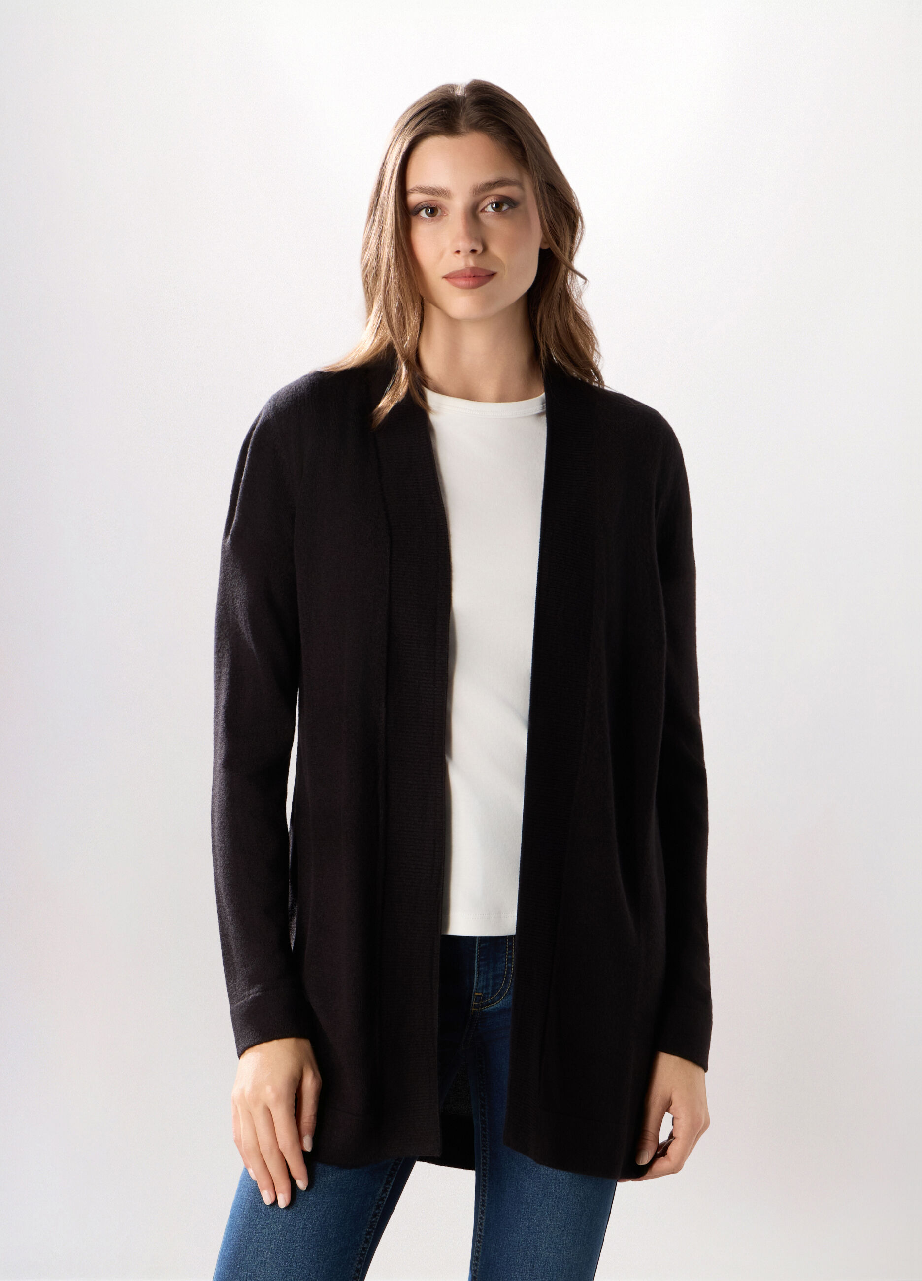 Cardigan tricot donna_0