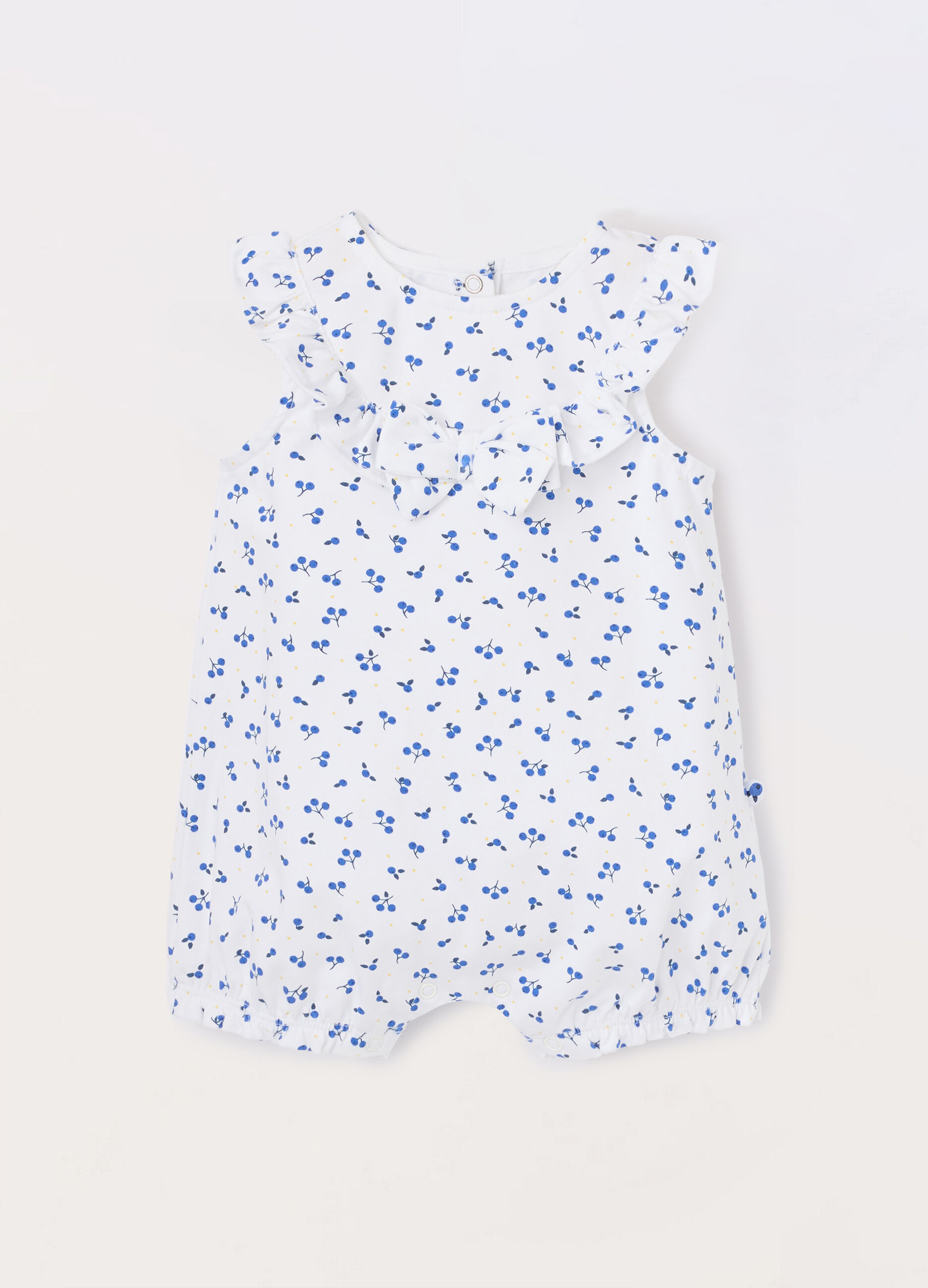 Pagliaccetto in jersey di cotone stretch neonata_0
