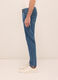 Jeans 5 tasche slim fit in denim di cotone uomo_2