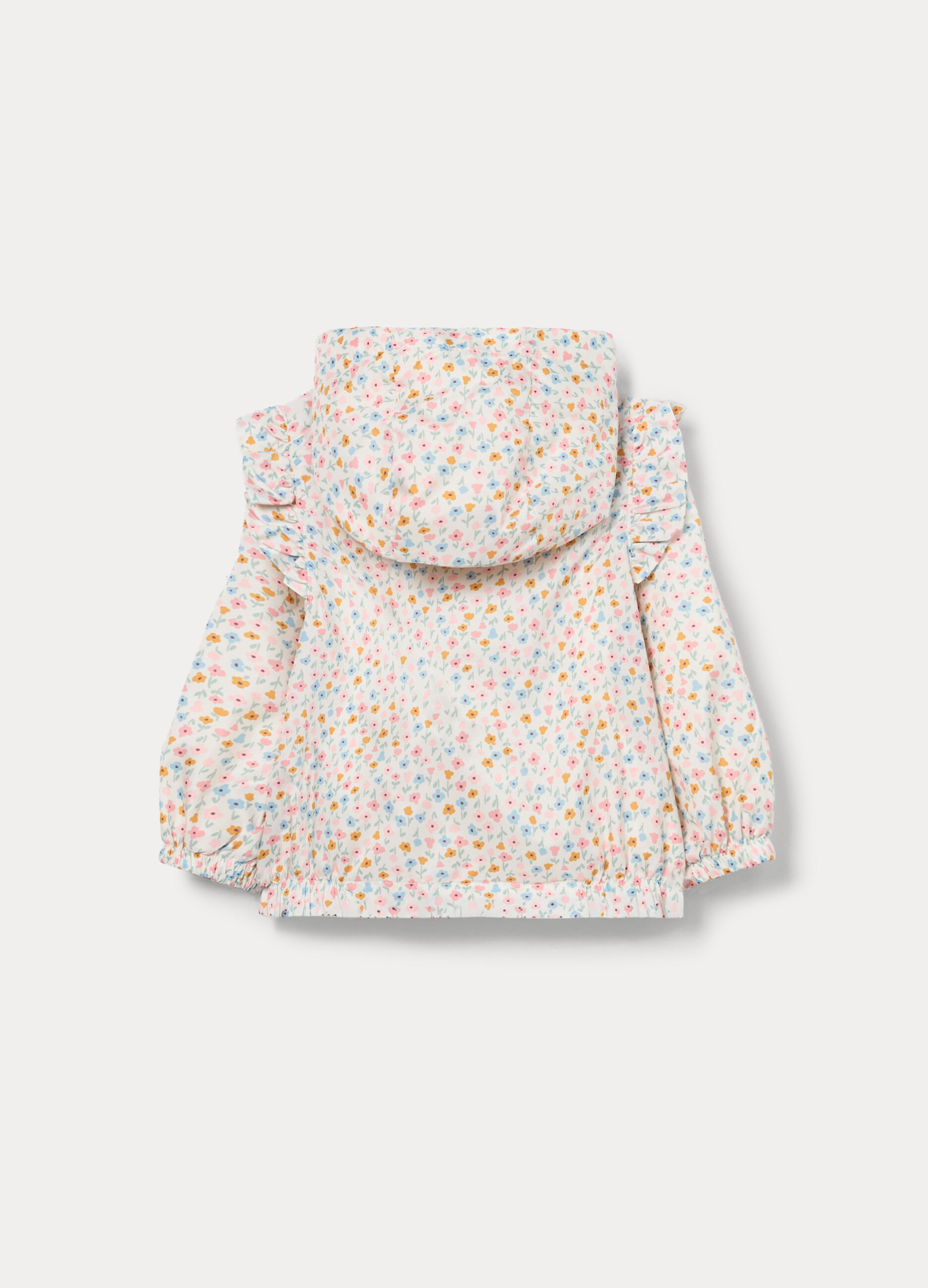 Giacca a vento con cappuccio neonata_1