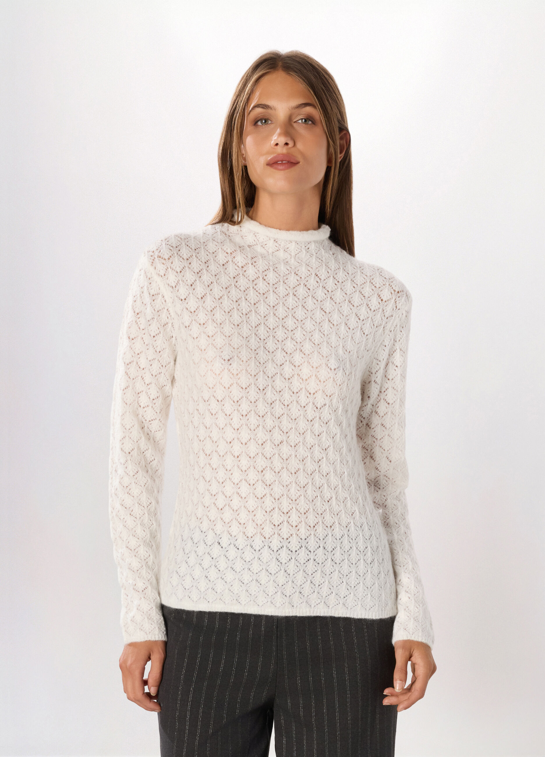 Tricot misto lana donna_0