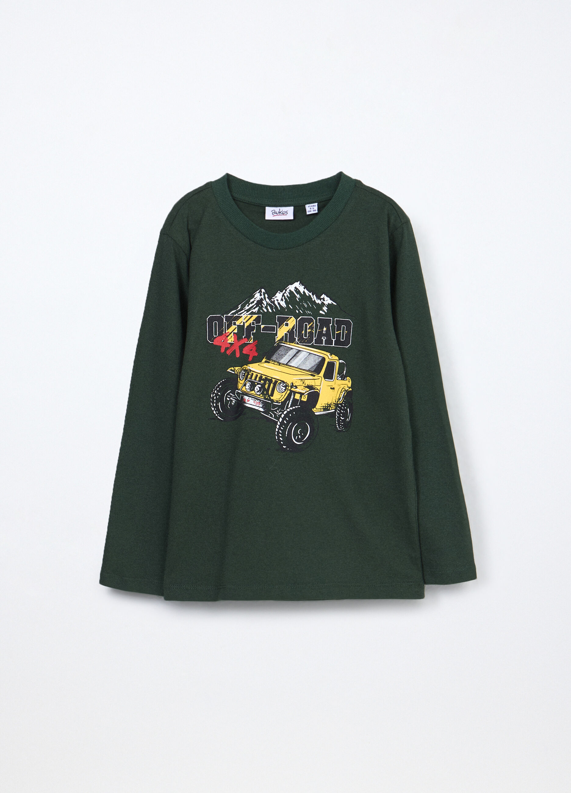 T-shirt in jersey di puro cotone bambino_0