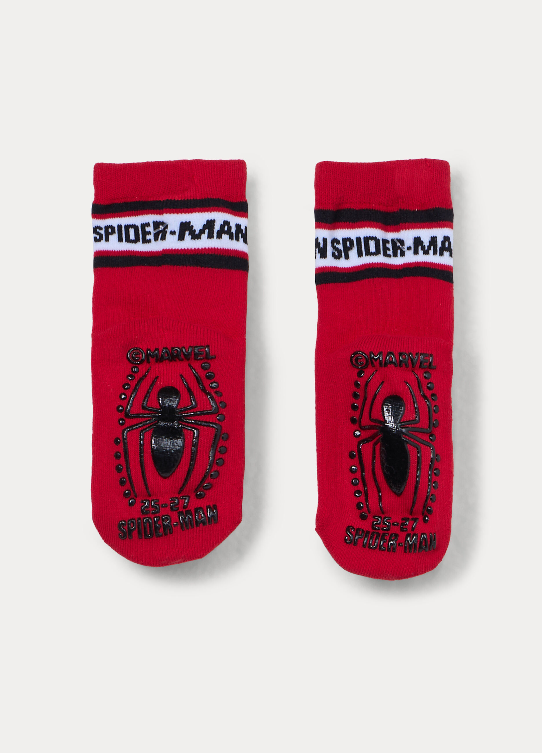 Calze antiscivolo in spugna misto cotone Spider Man_1