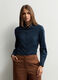 Camicia Slim Fit con colletto alla francese in poli-cotton donna_0