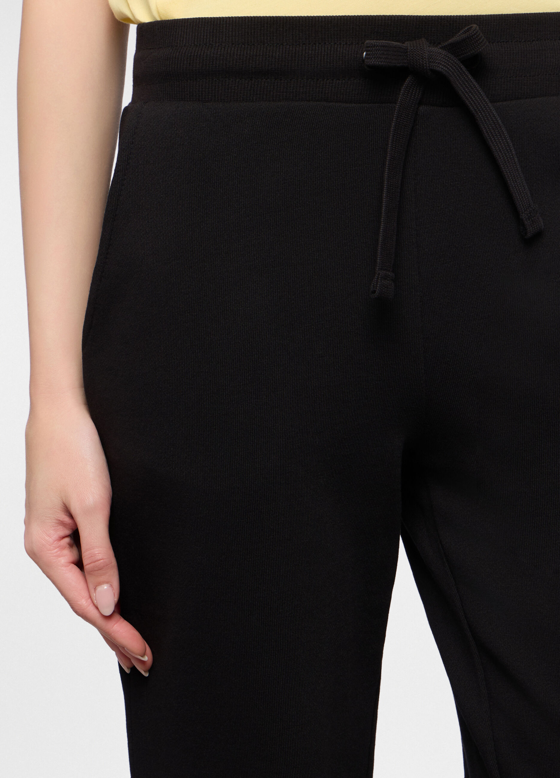 Jogger in french terry stretch donna_2