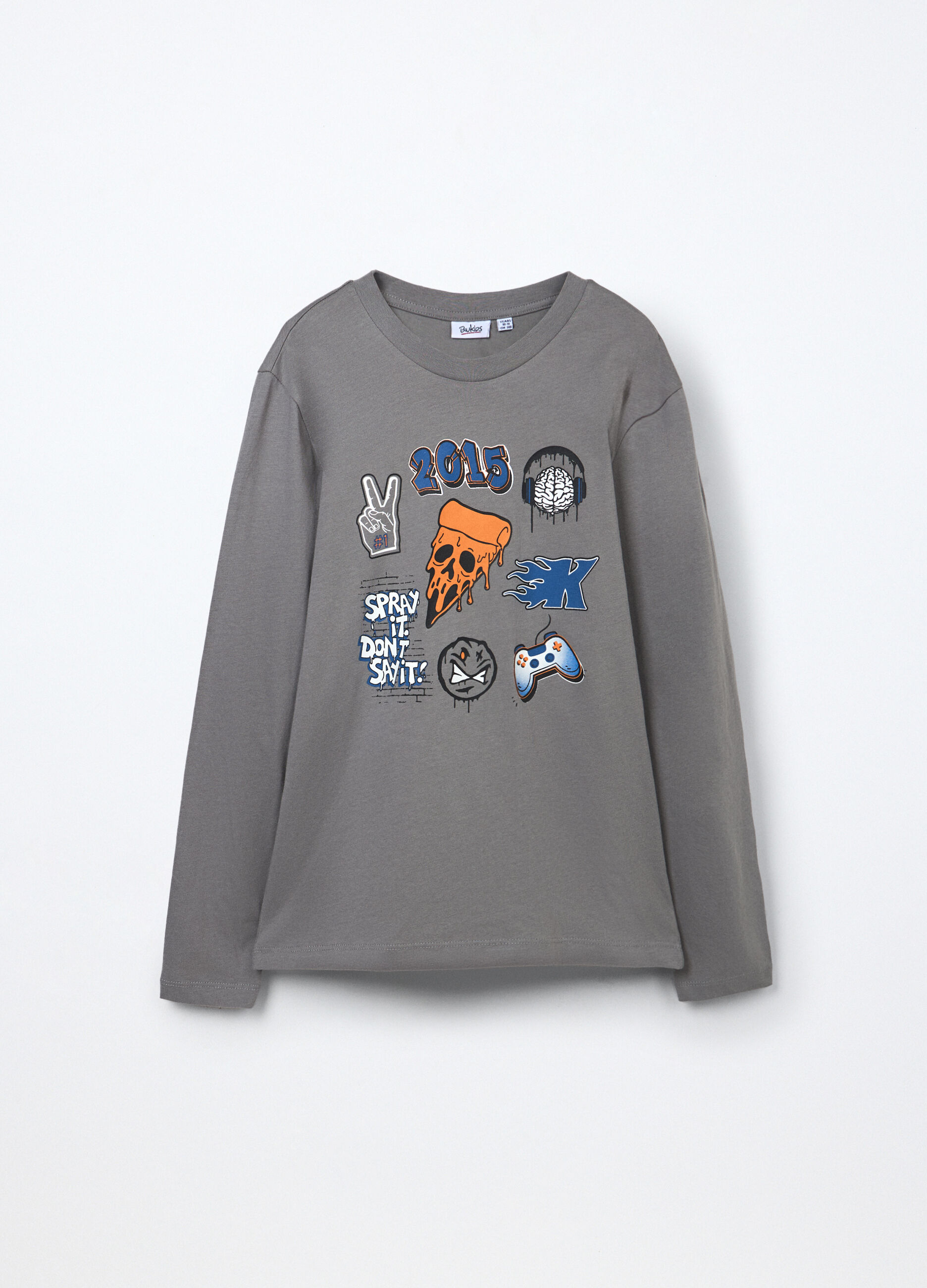 T-shirt in jersey di puro cotone ragazzo_0