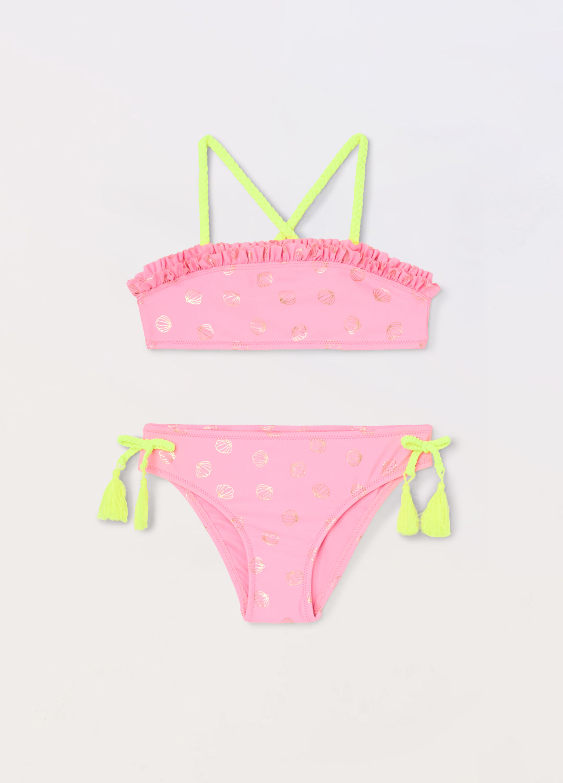 Bikini con stampa bambina_0