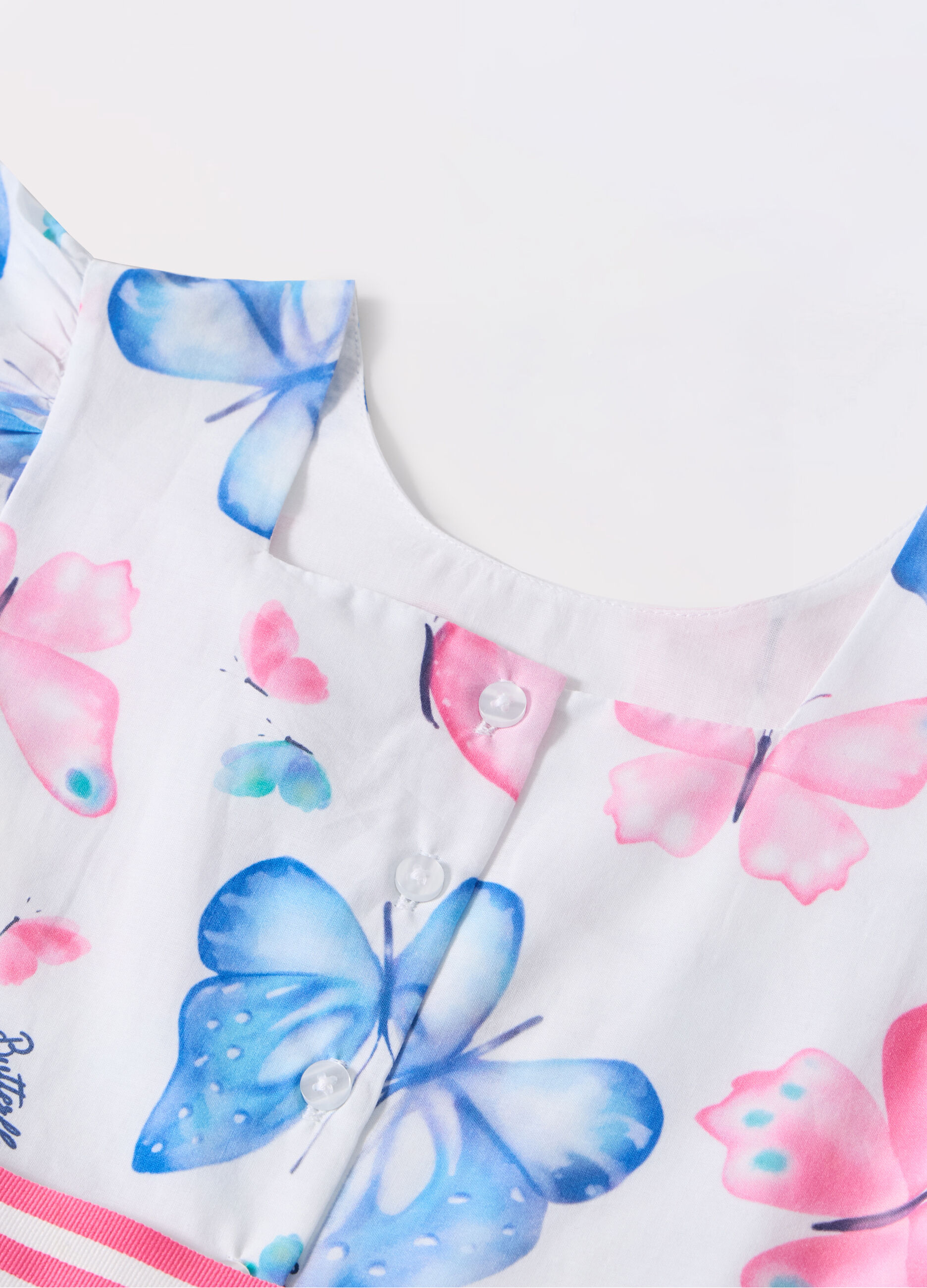 Vestito in puro cotone bambina_1