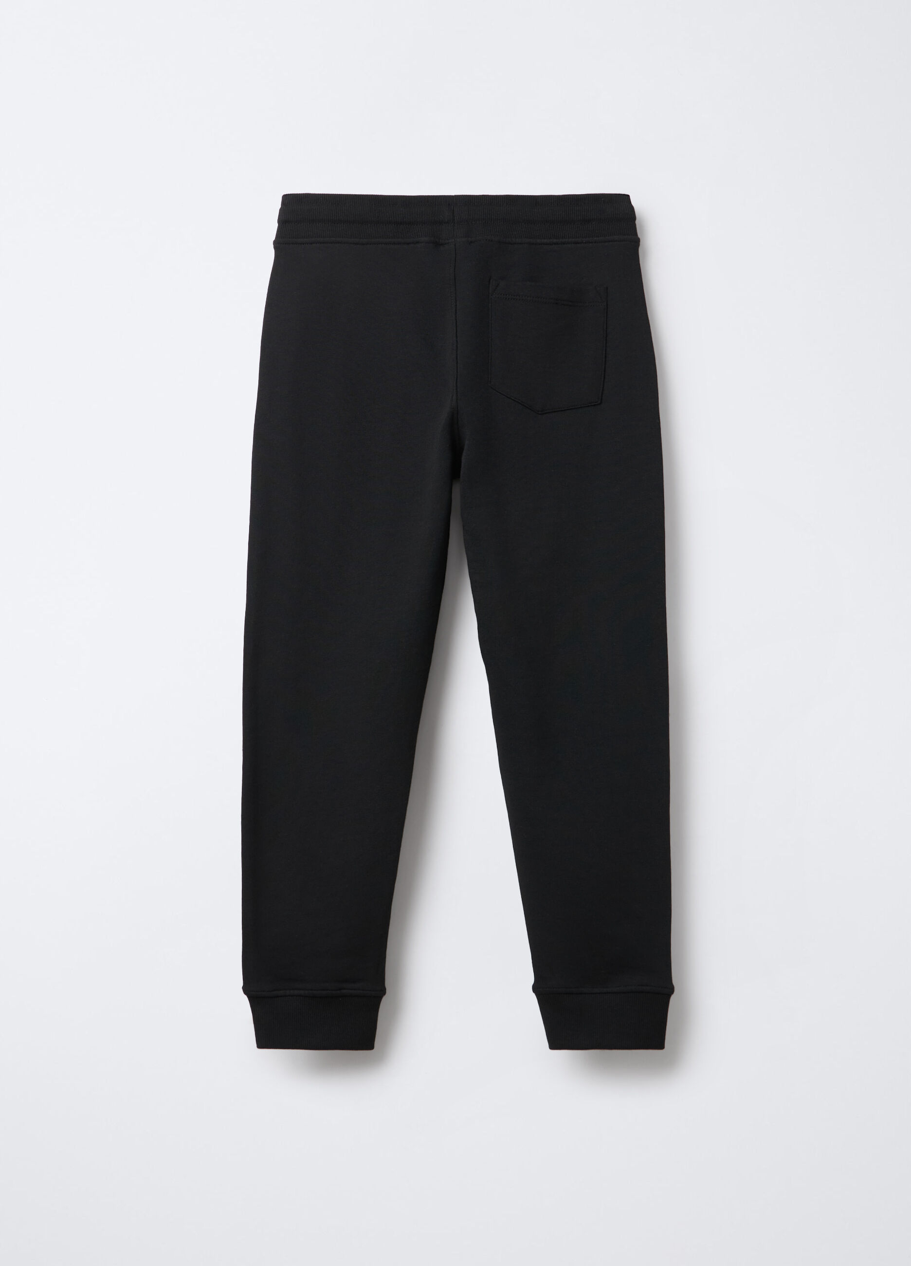 Jogger in cotone garzato Fit Regular ragazzo_1