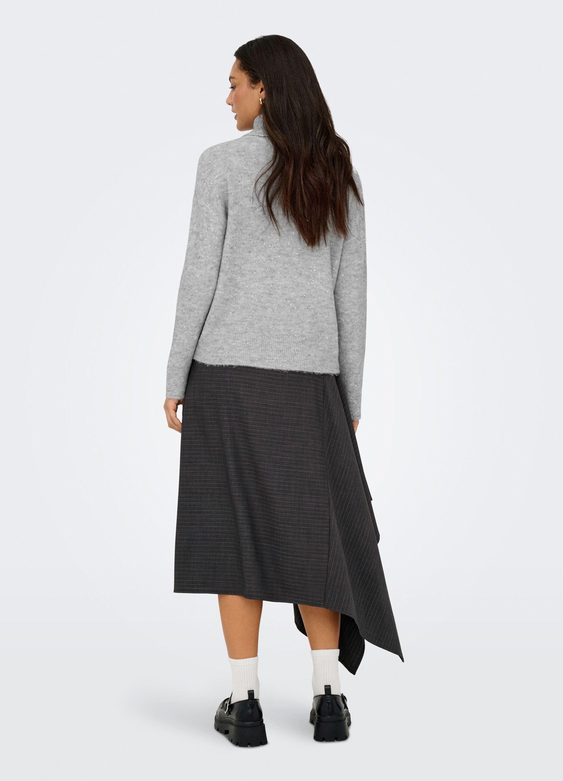 Dolcevita tricot con paillettes donna_1