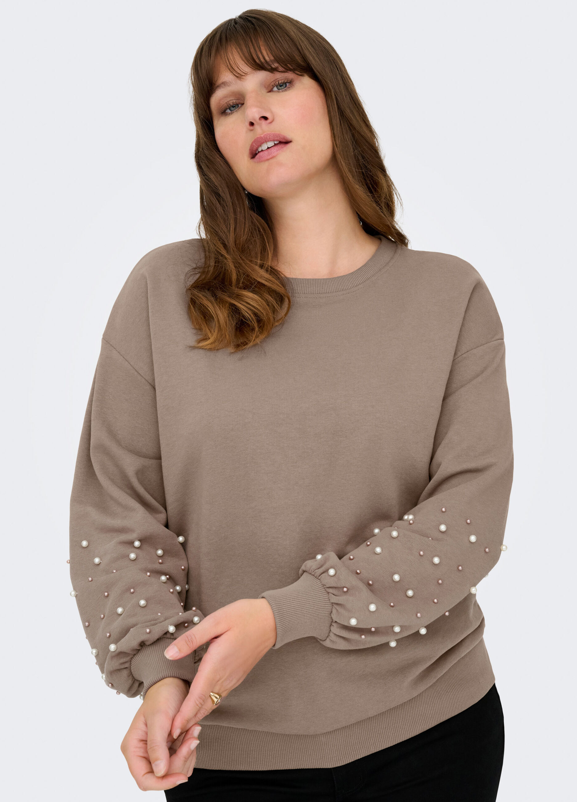 Felpa a maniche lunghe regular fit_4