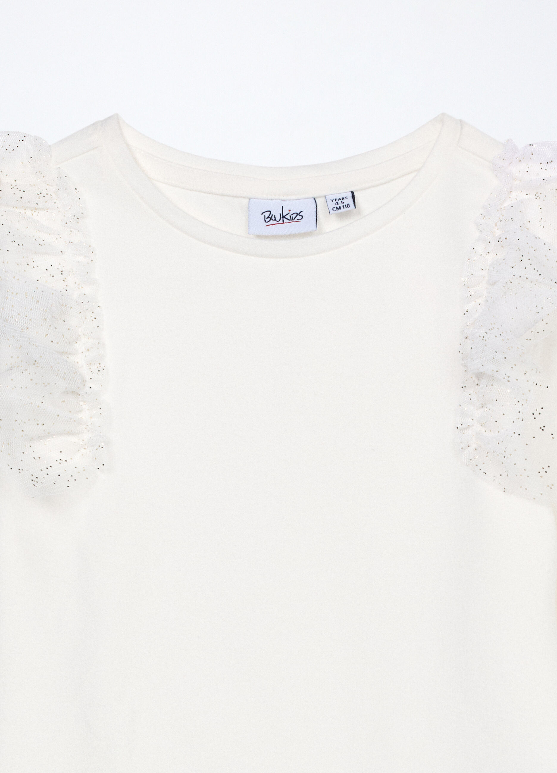 T-shirt in jersey di cotone stretch bambina_2