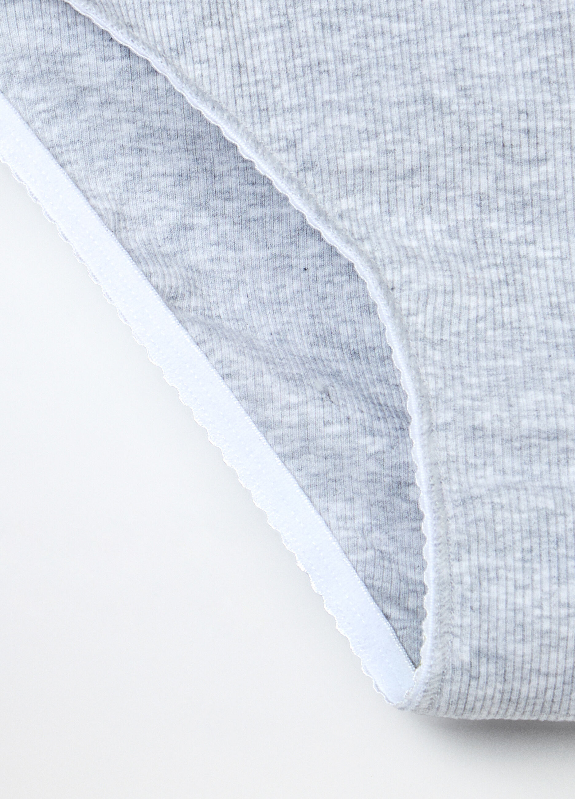 Slip in costina di cotone stretch ragazza_2