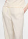 Pantaloni culotte misto cotone donna_2