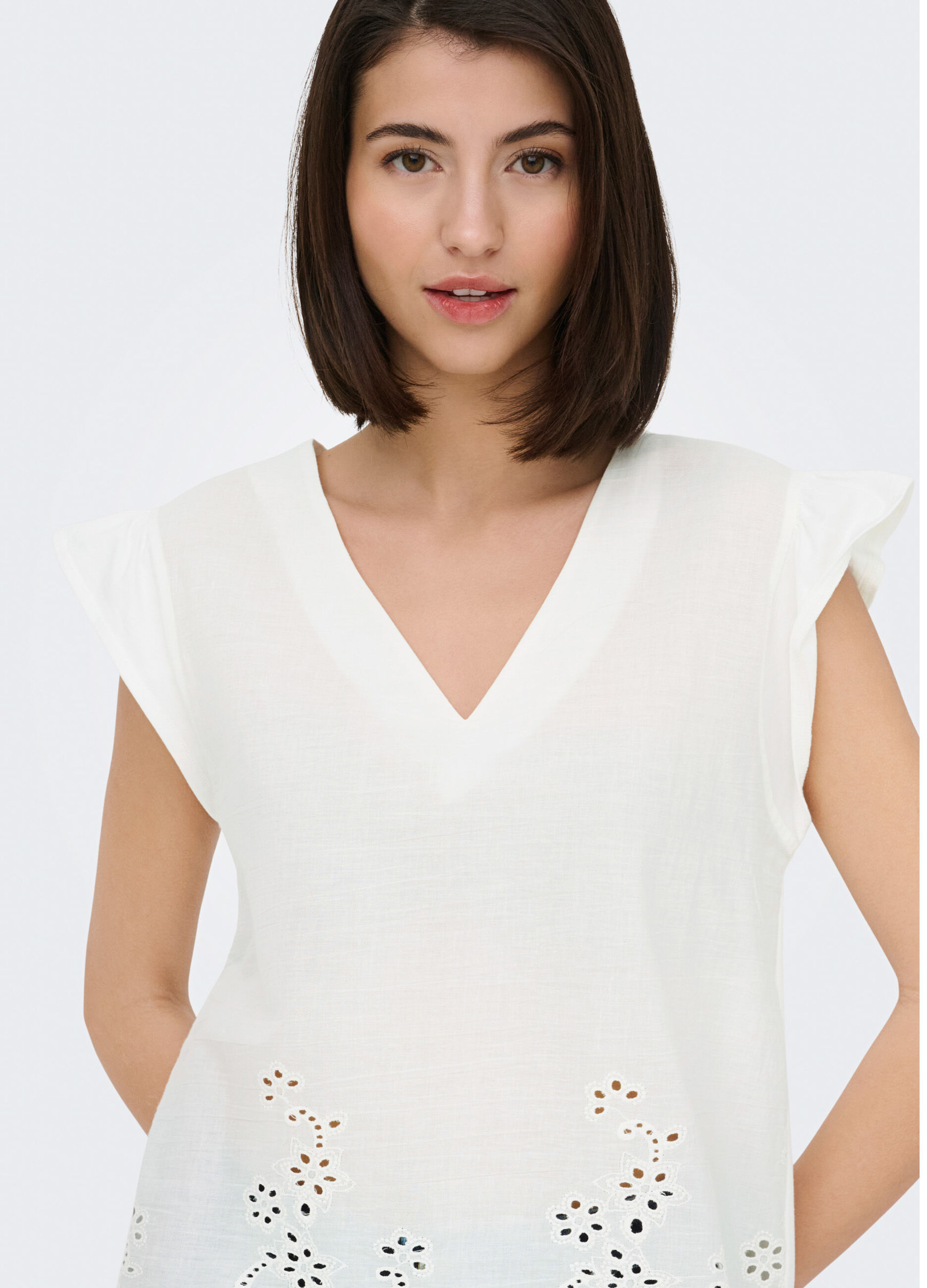Top relaxed fit con scollo a V_5