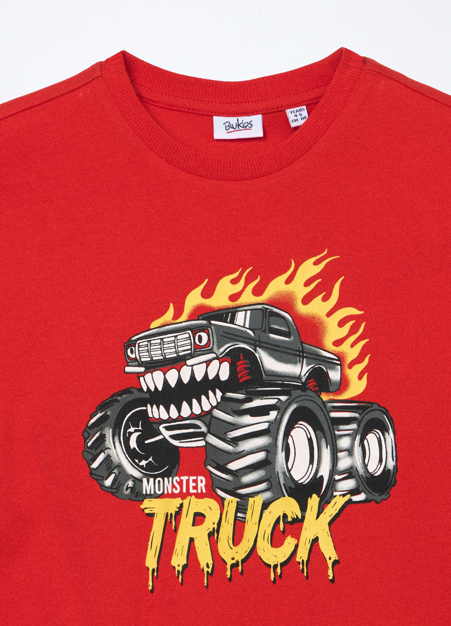 T-shirt a maniche lunghe in puro cotone jersey bambino_2