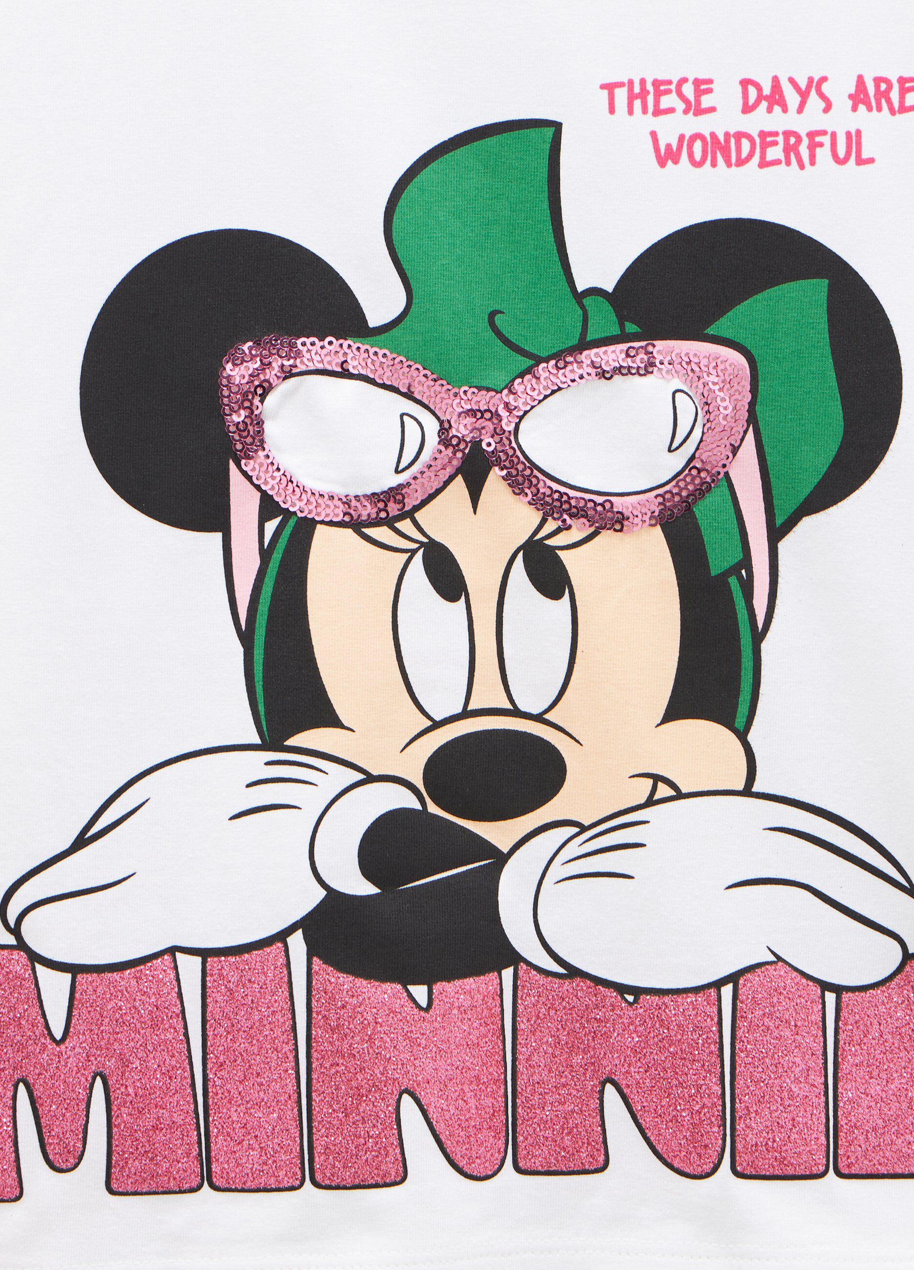 T-shirt con stampa Disney bambina