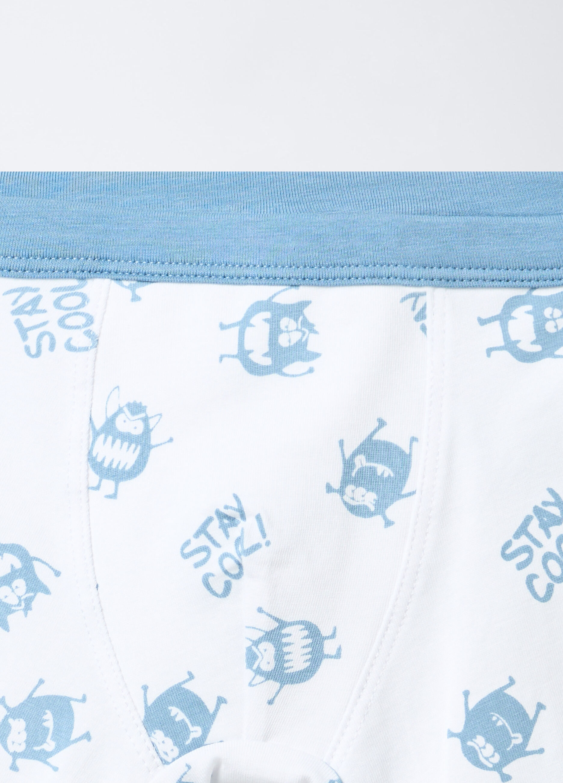 Boxer in jersey di cotone stretch bambino_3