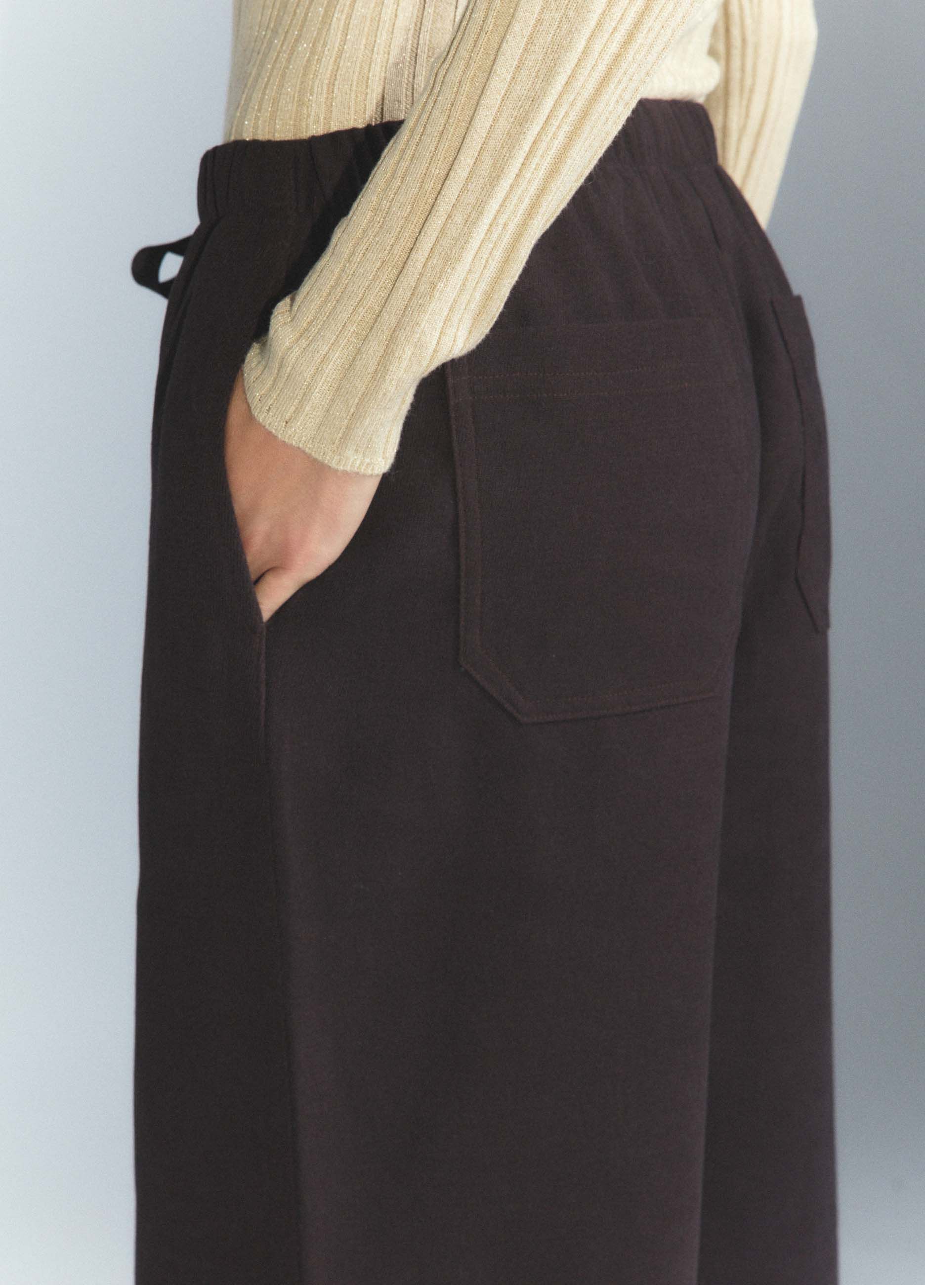 Jogger Straight Fit in Twill stretch donna_4
