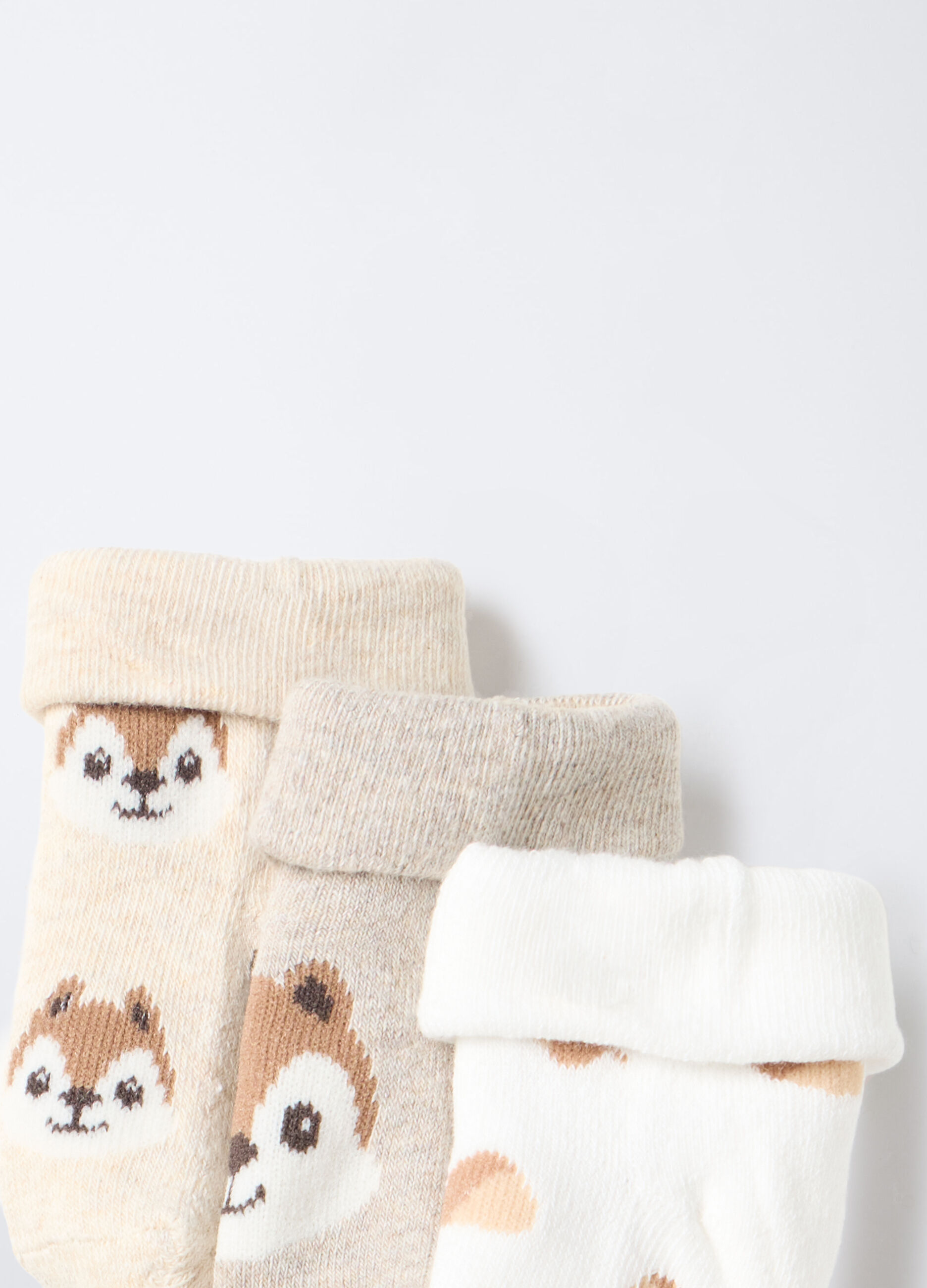 Pack 3 calze in spugna misto cotone stretch _2