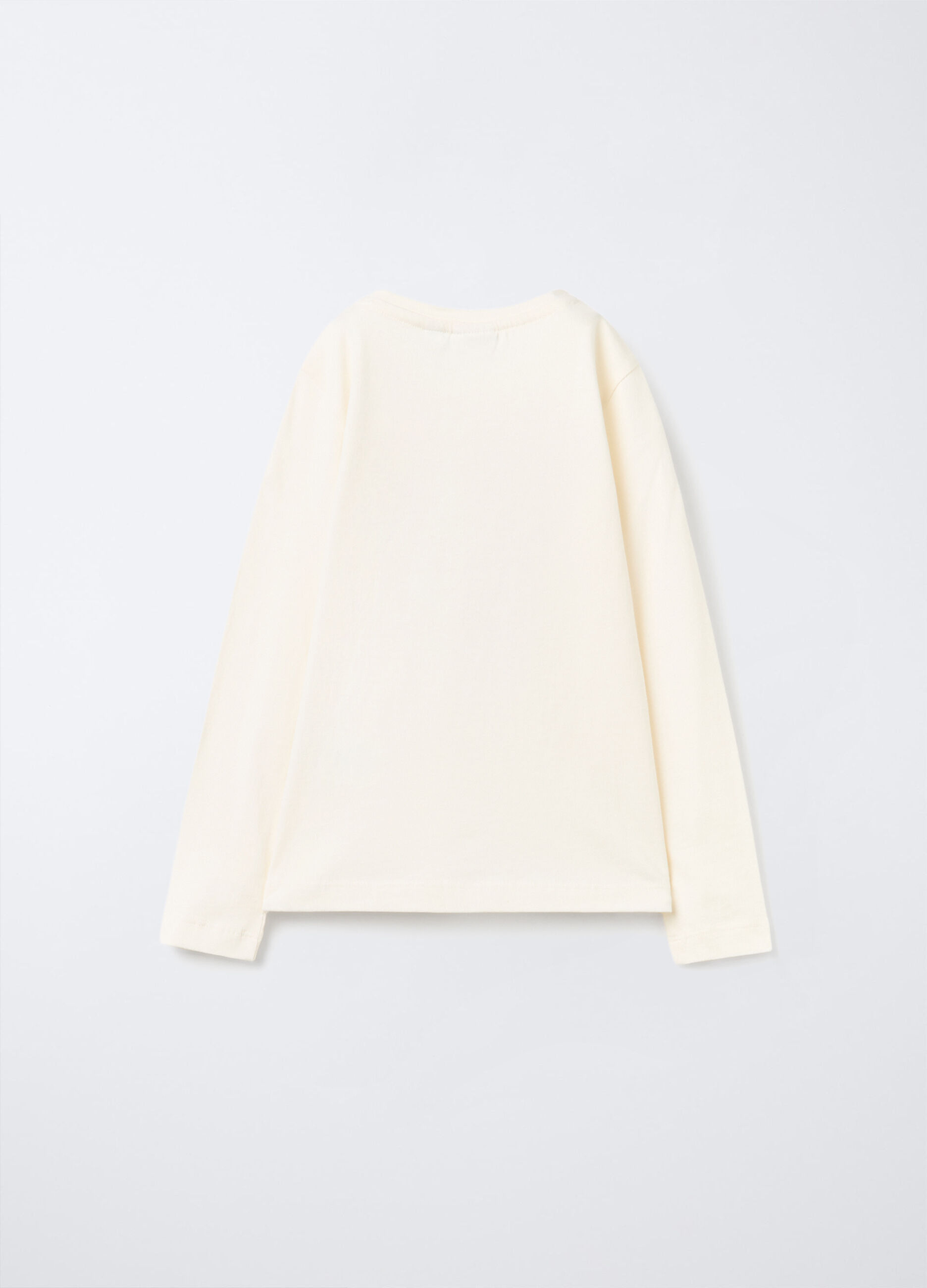 T-shirt in jersey di puro cotone bambina_1