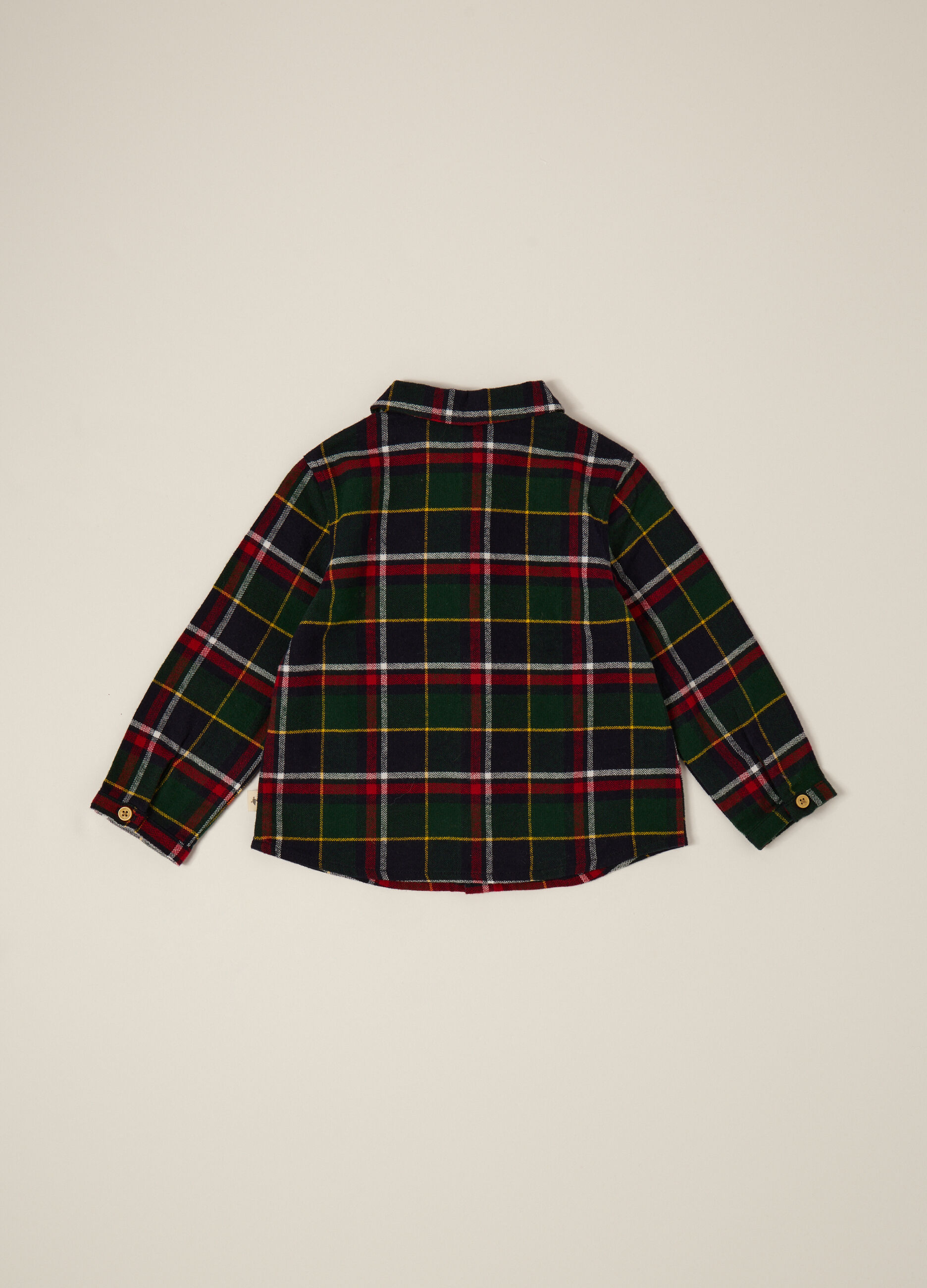 Camicia in twill di puro cotone IANA neonato_1