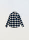 Camicia a quadri in flanella di puro cotone ragazzo_0